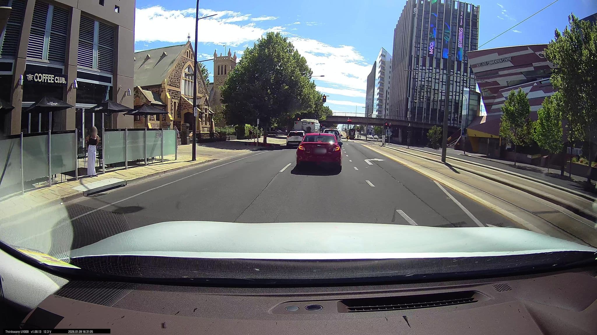 Street view near Oaks Embassy, Adelaide — © maxim752 (CC BY-SA · Mapillary)