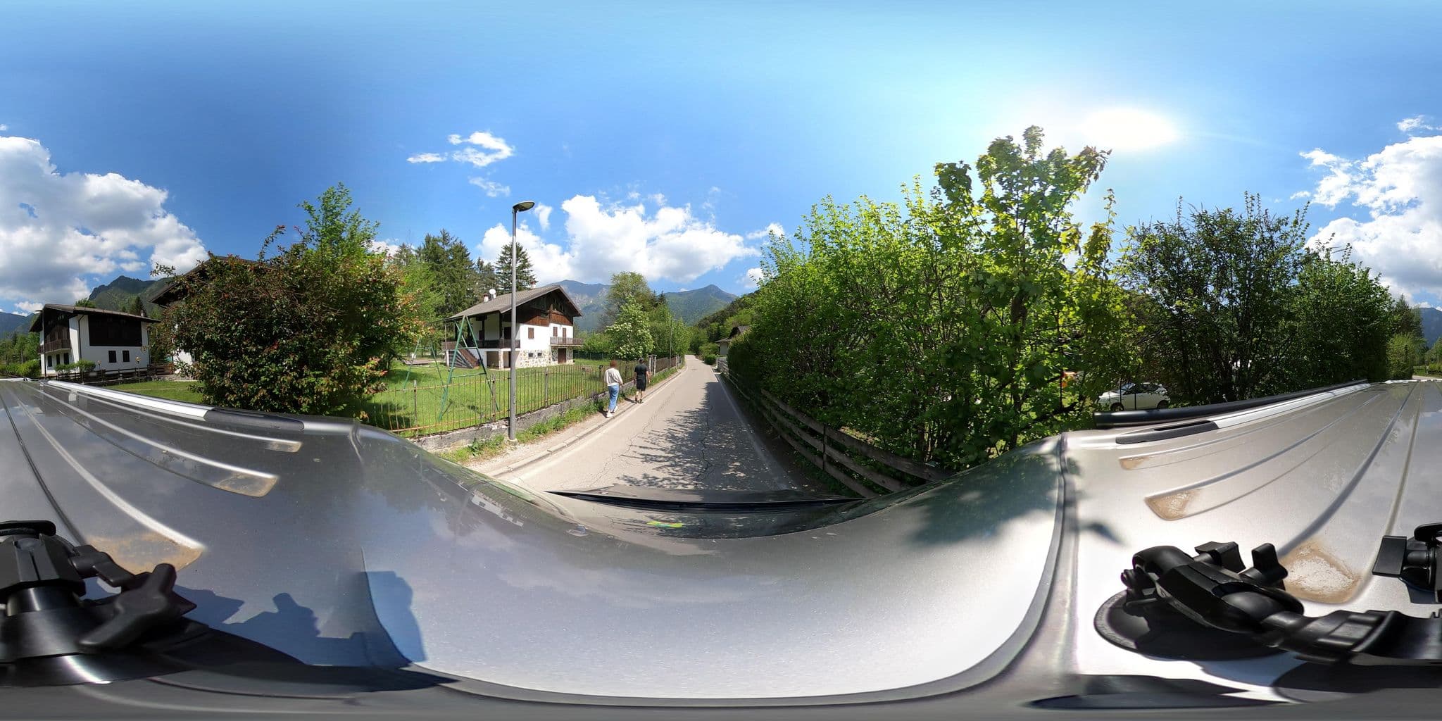 Street view near Casa Gabri, Molina di Ledro