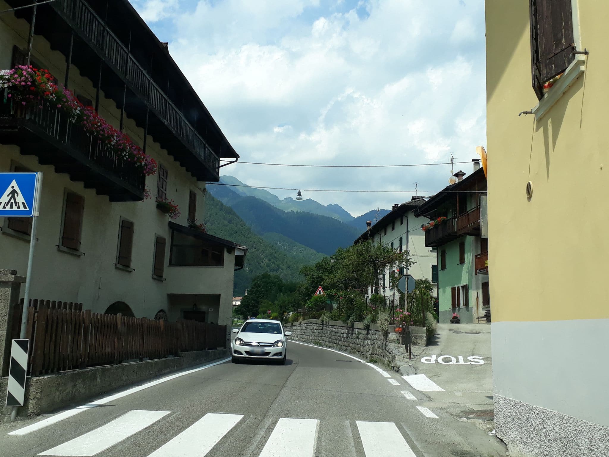 Street view near Casa Ester, Molina di Ledro