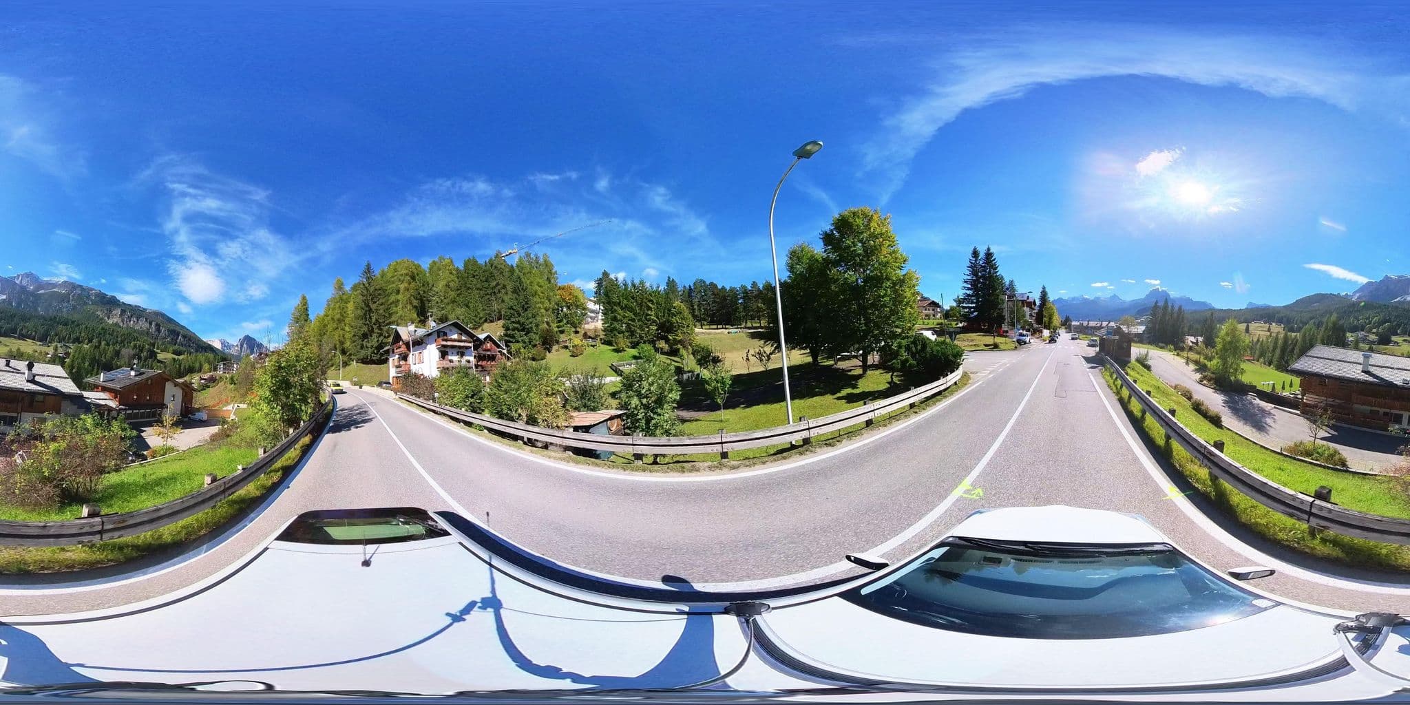 Street view near Dolomiti Lodge Alverà, Cortina d'Ampezzo