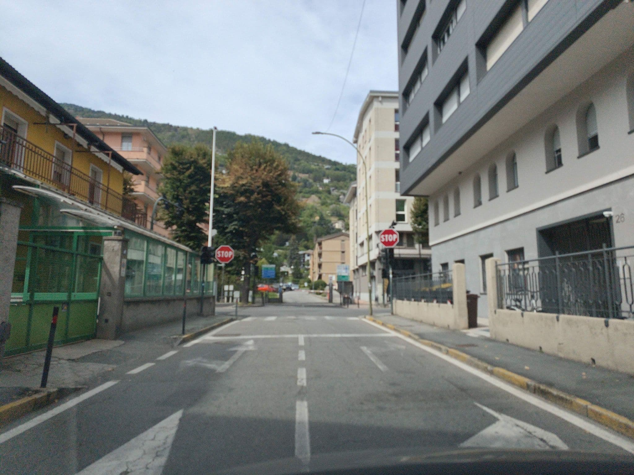 Street view near Lorenzo's Apartment, Aosta — © canfe (CC BY-SA · Mapillary)