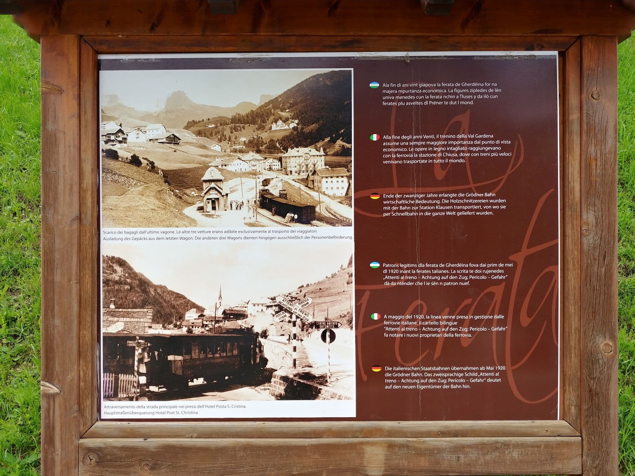 Street view near Kedul Lodge, Santa Cristina Valgardena — © highlander (CC BY-SA · Mapillary)