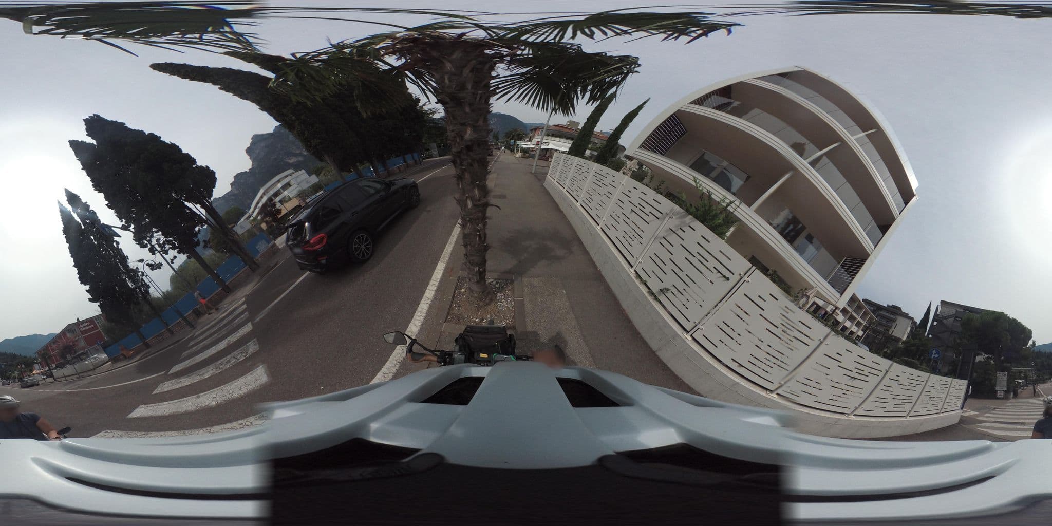 Street view near Hotel Riviera, Riva del Garda