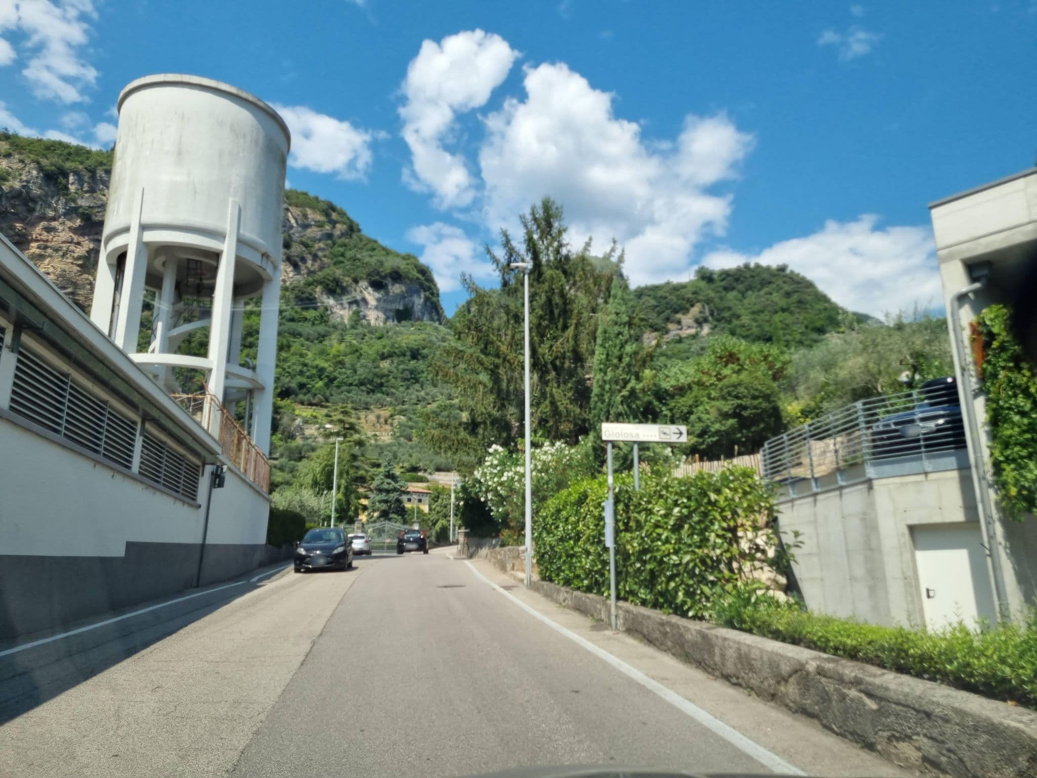 Street view near Hotel Gioiosa, Riva del Garda