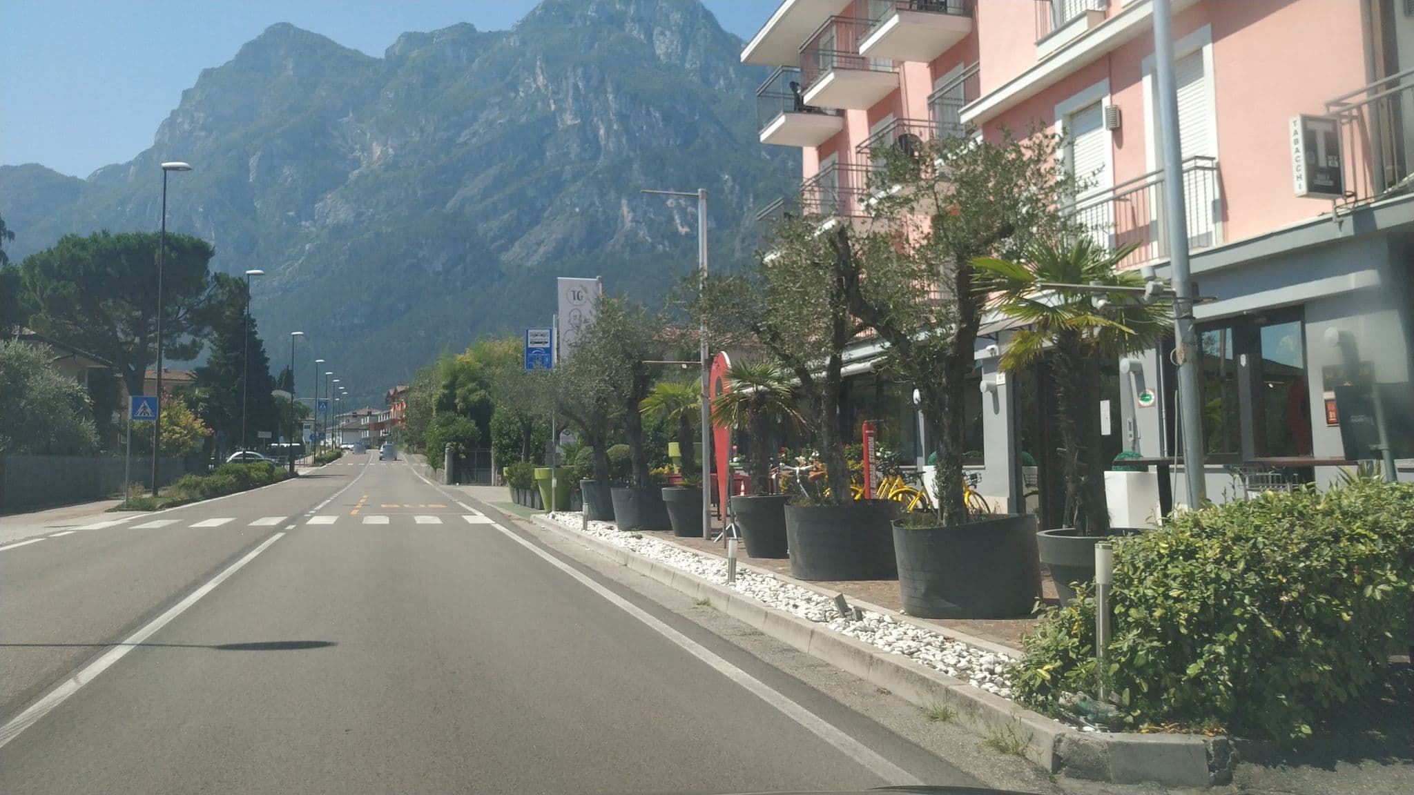 Street view near Hotel Rudy, Riva del Garda
