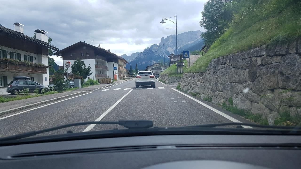 Street view near Villa Ruggero Wine Hotel, Canazei