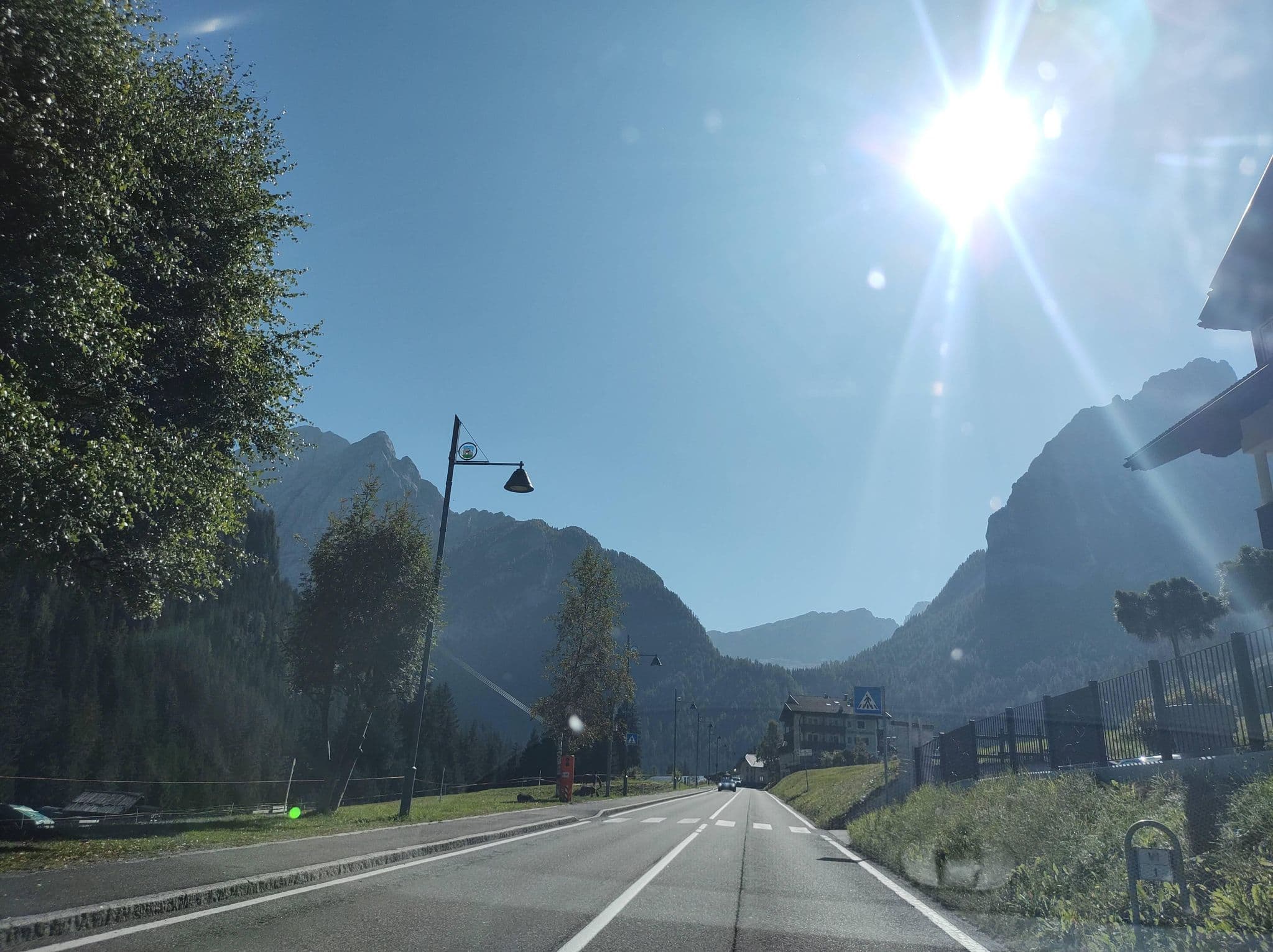 Street view near Hotel Conturina, Canazei