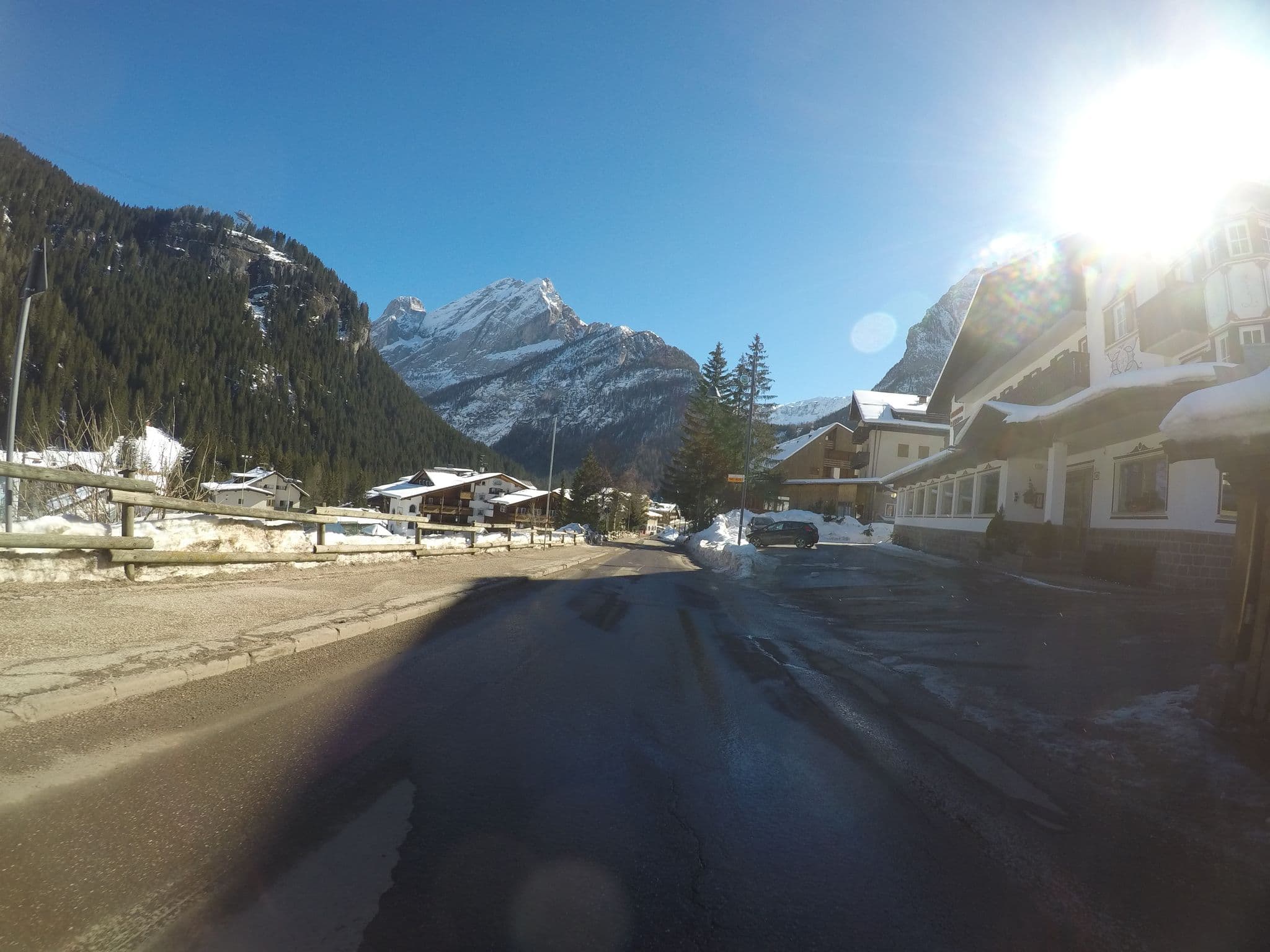 Street view near Hotel Arnica, Canazei — © chrisbeddow (CC BY-SA · Mapillary)