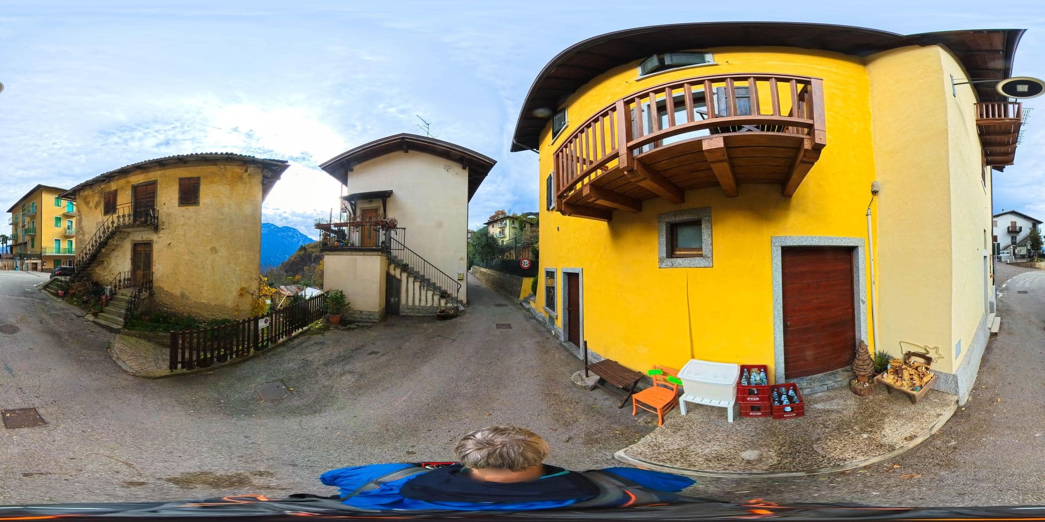 Street view near Albergo Panorama, Riva del Garda