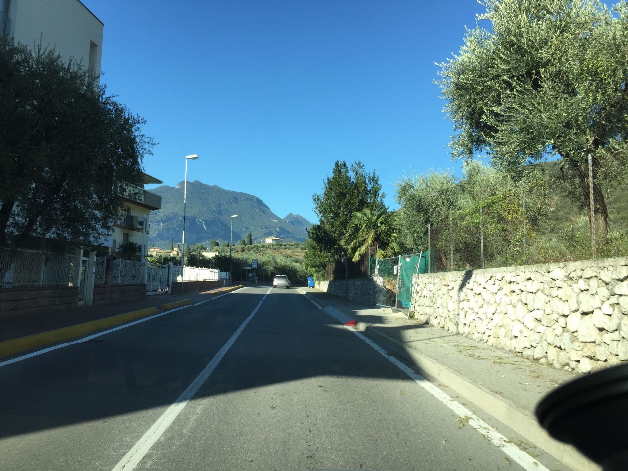 Street view near Hotel Orchidea, Riva del Garda
