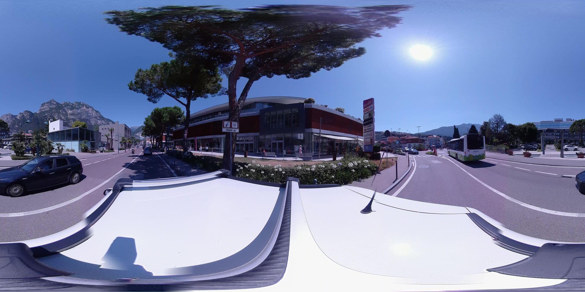 Street view near Hotel Brione, Riva del Garda