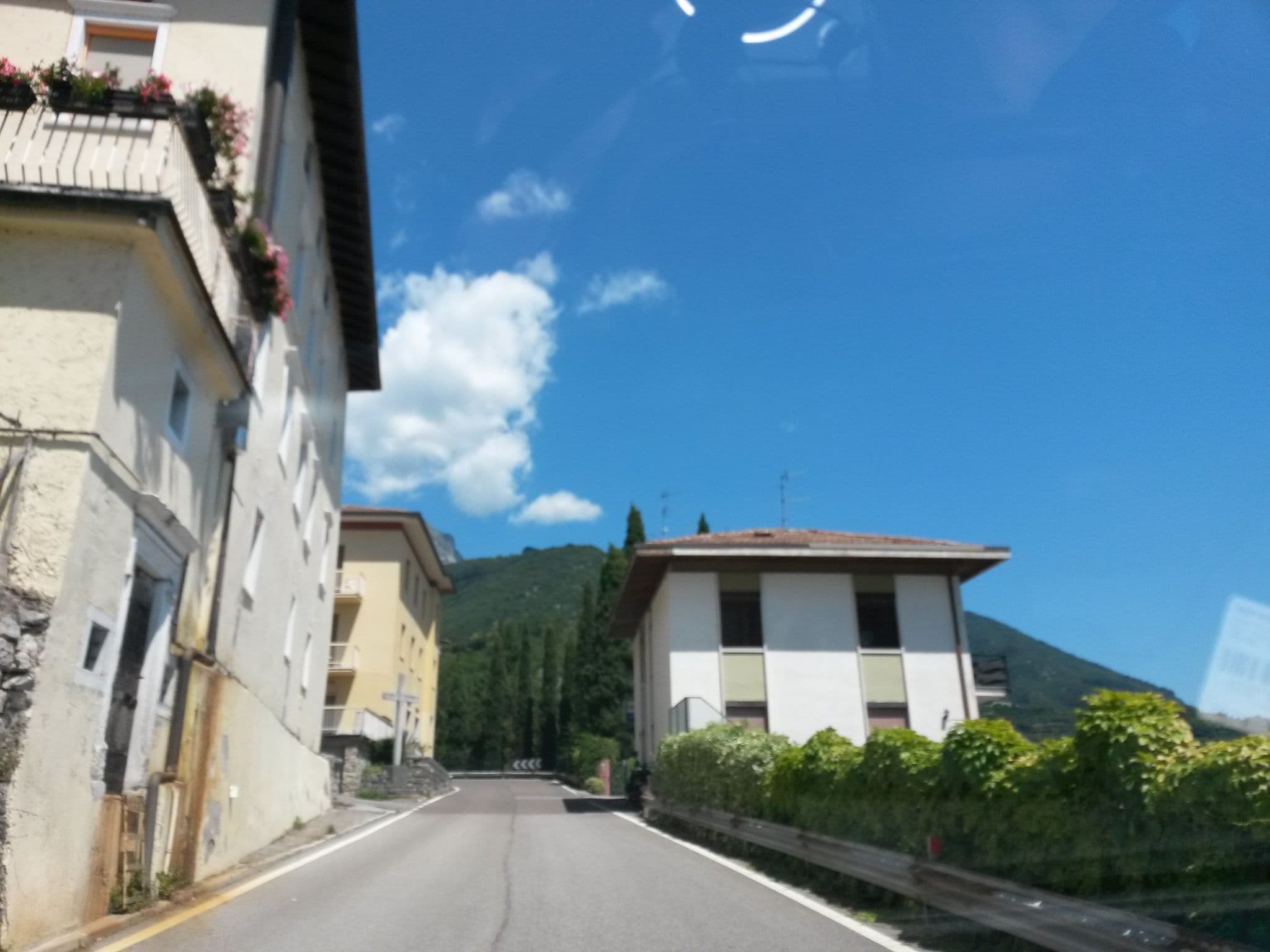 Street view near Albergo Deva, Riva del Garda