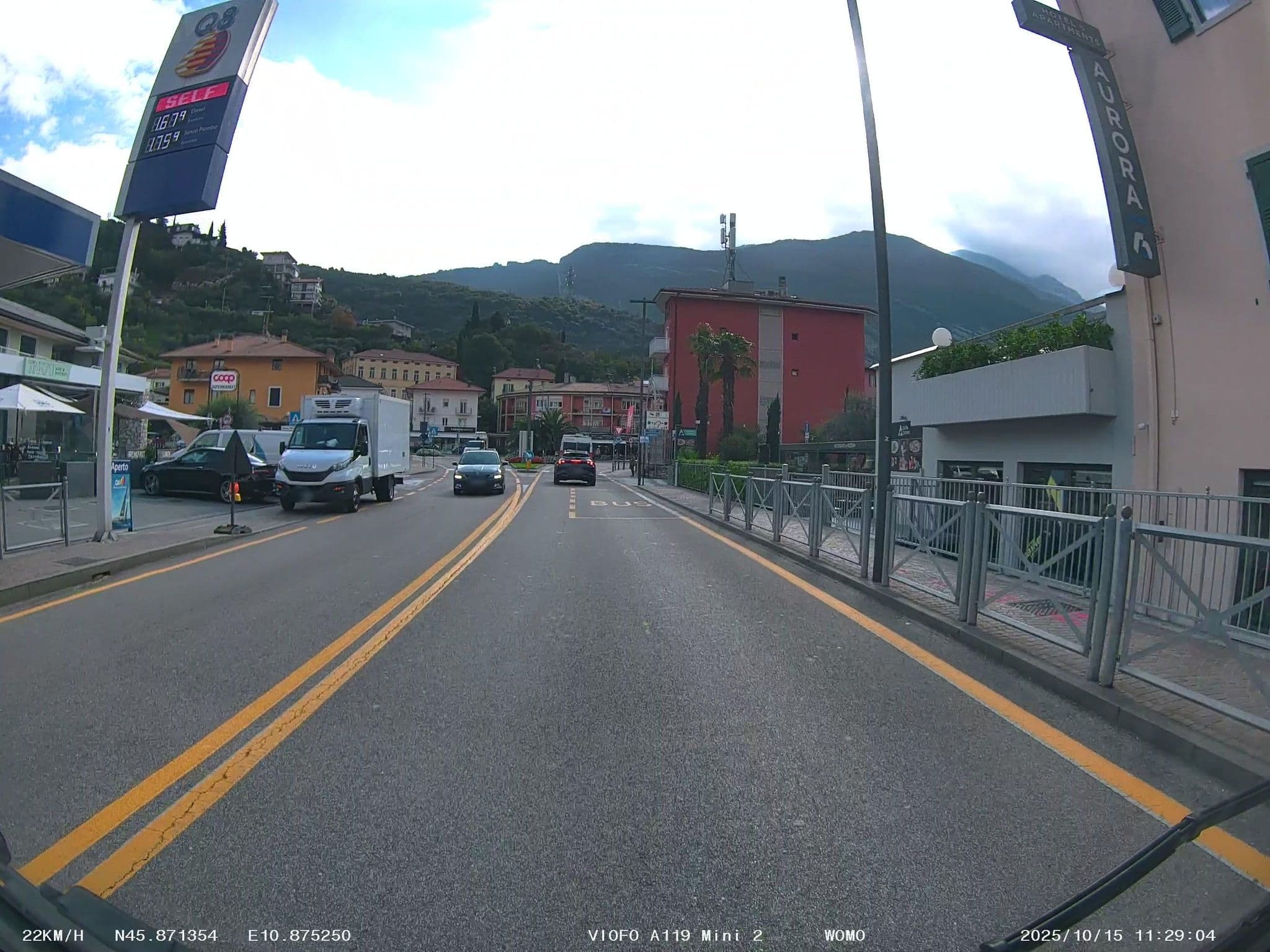 Street view near Albergo Al Caminetto, Nago-Torbole — © soulcover (CC BY-SA · Mapillary)