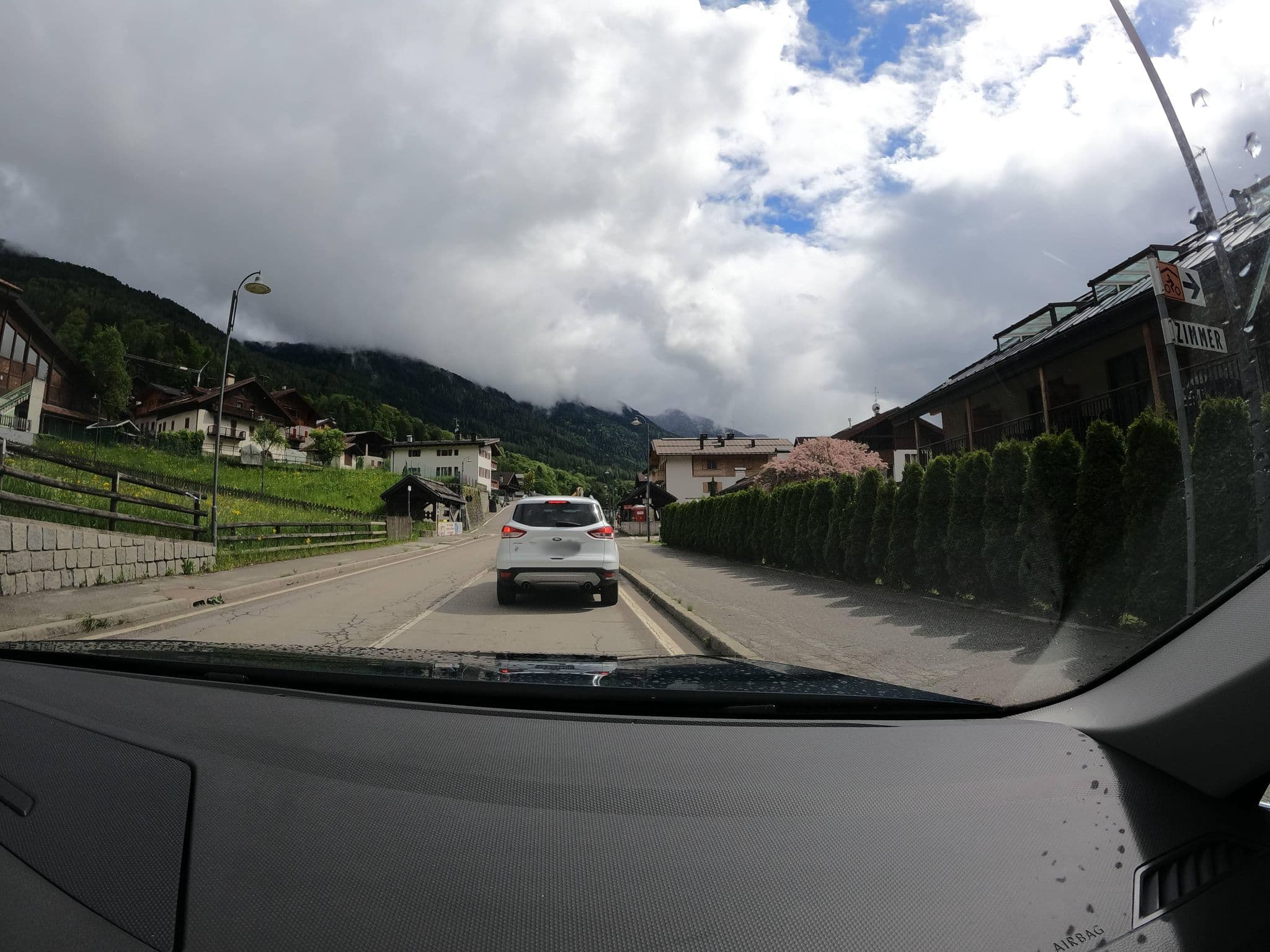 Street view near Bepy Hotel, Pinzolo