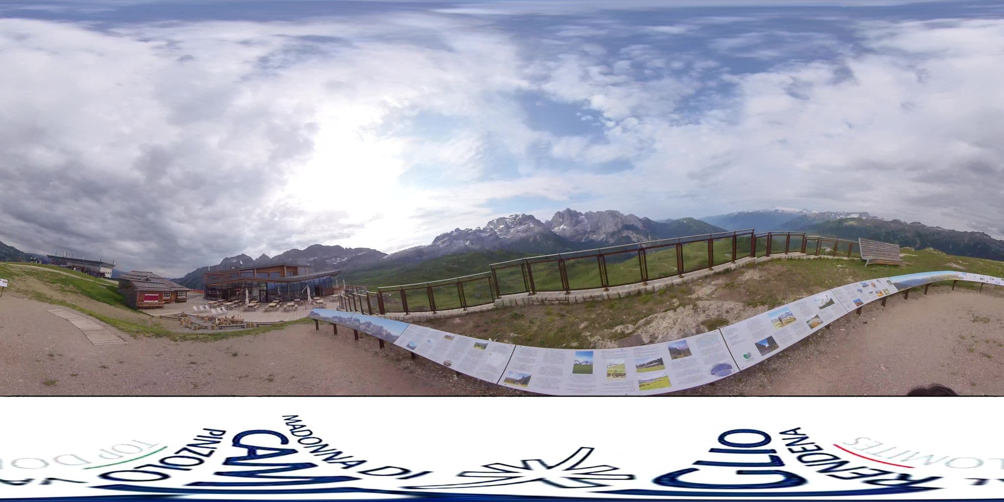 Street view near Rifugio Spinale, Pinzolo