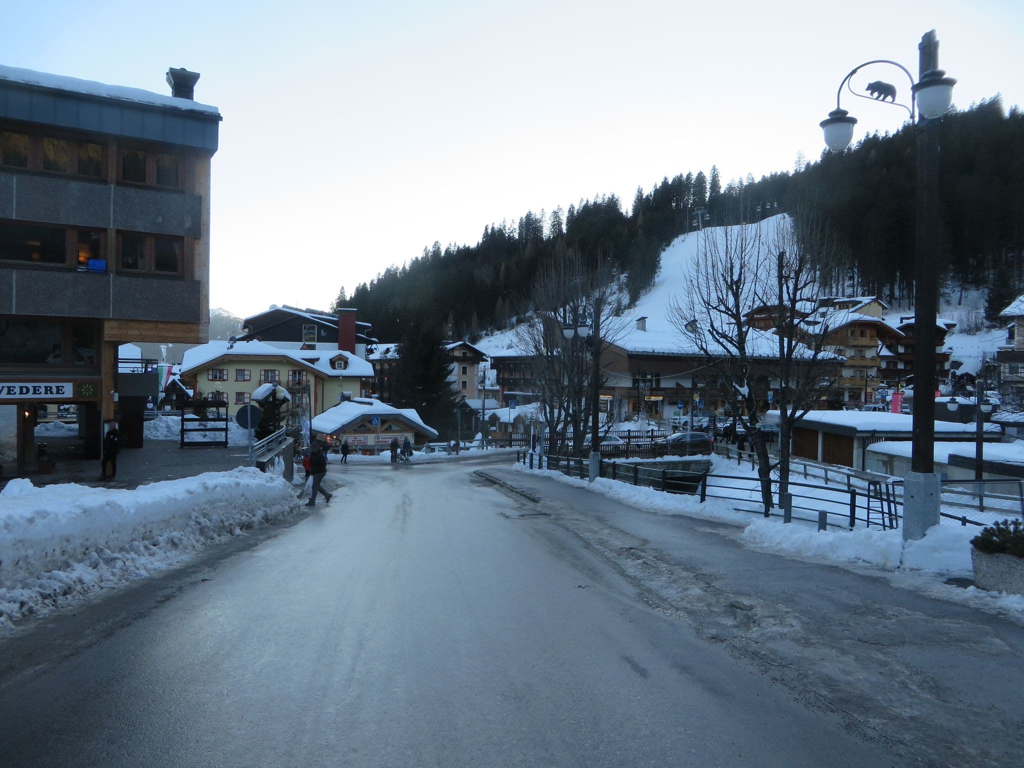 Street view near Chalet Laura, Pinzolo