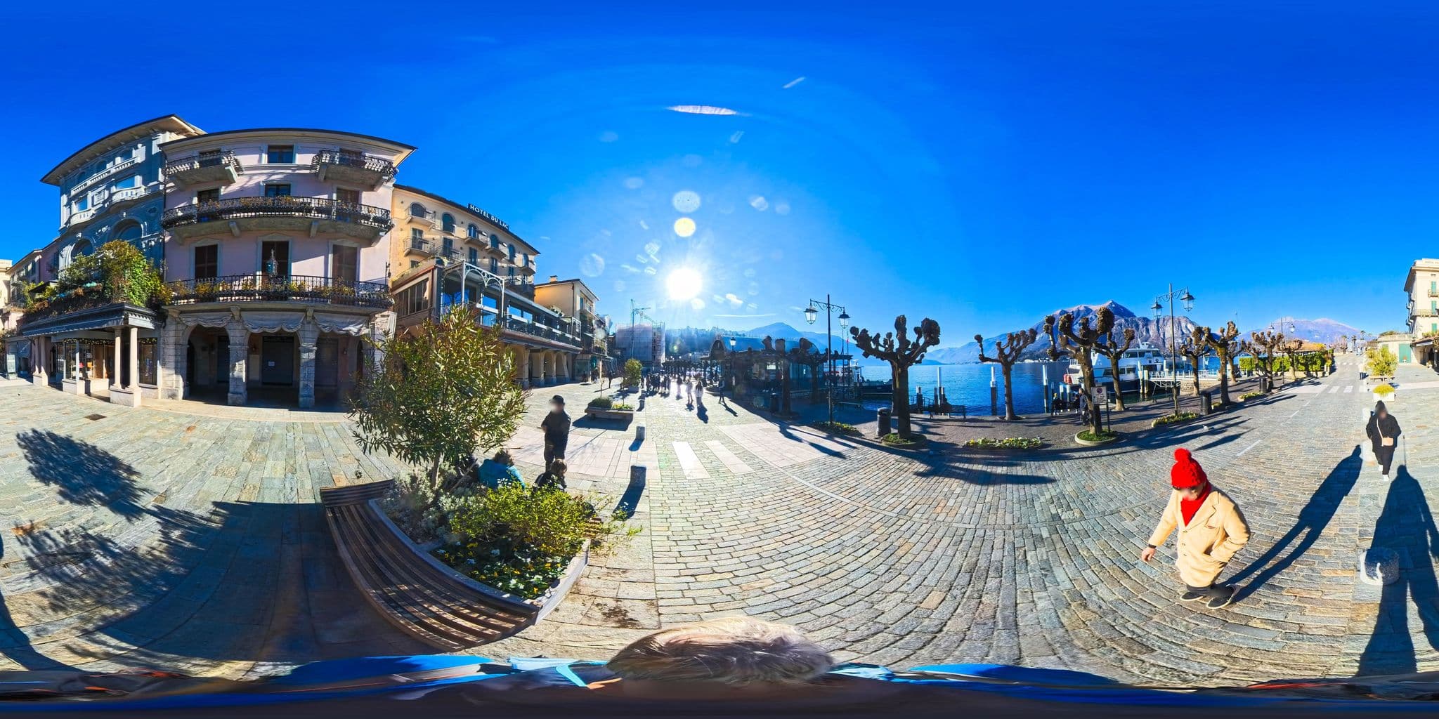 Street view near Hotel Centrale Bellagio, Bellagio — © Hol_Ger (CC BY-SA · Mapillary)