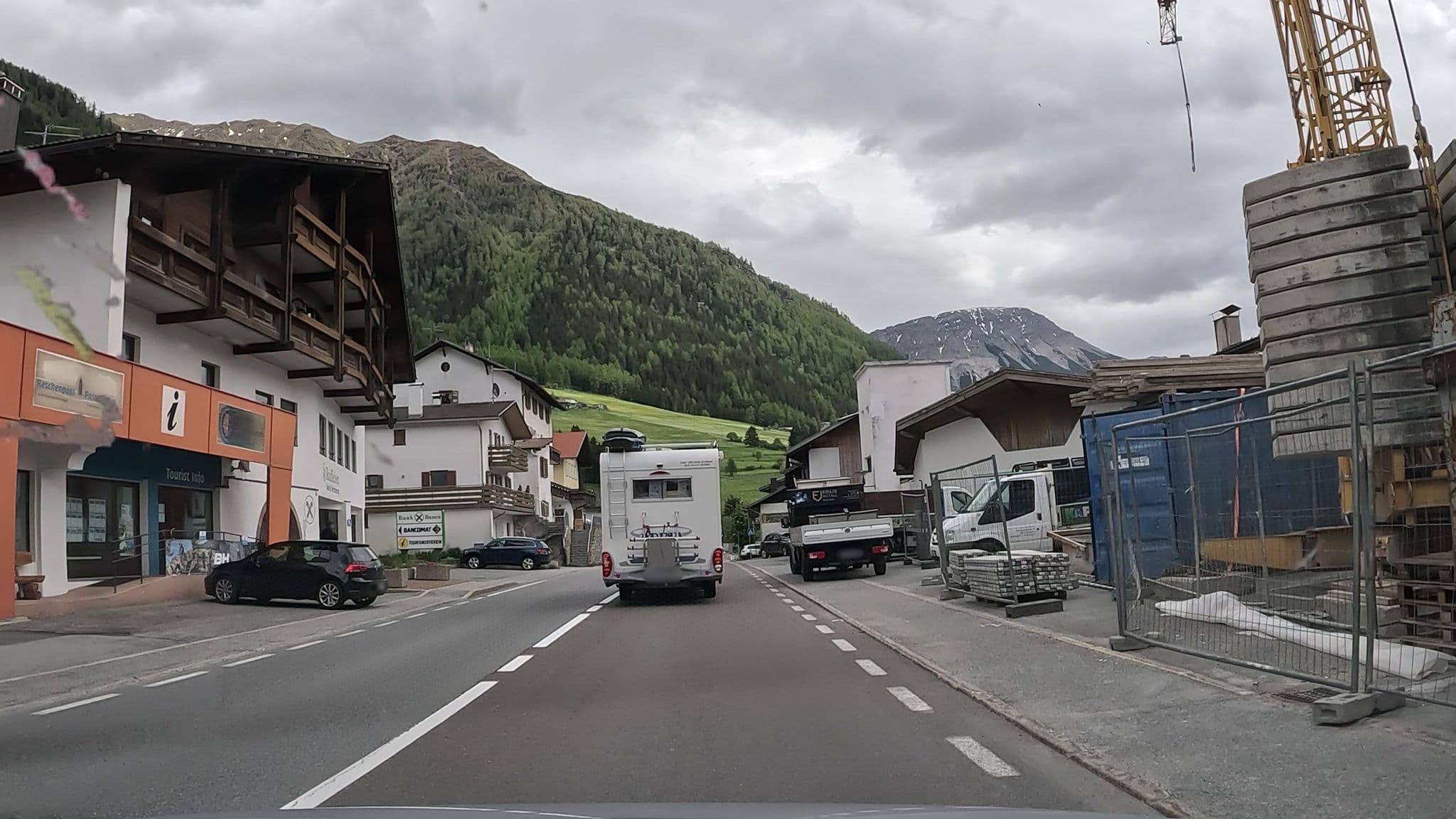 Street view near Seehotel am Reschensee, Malles Venosta
