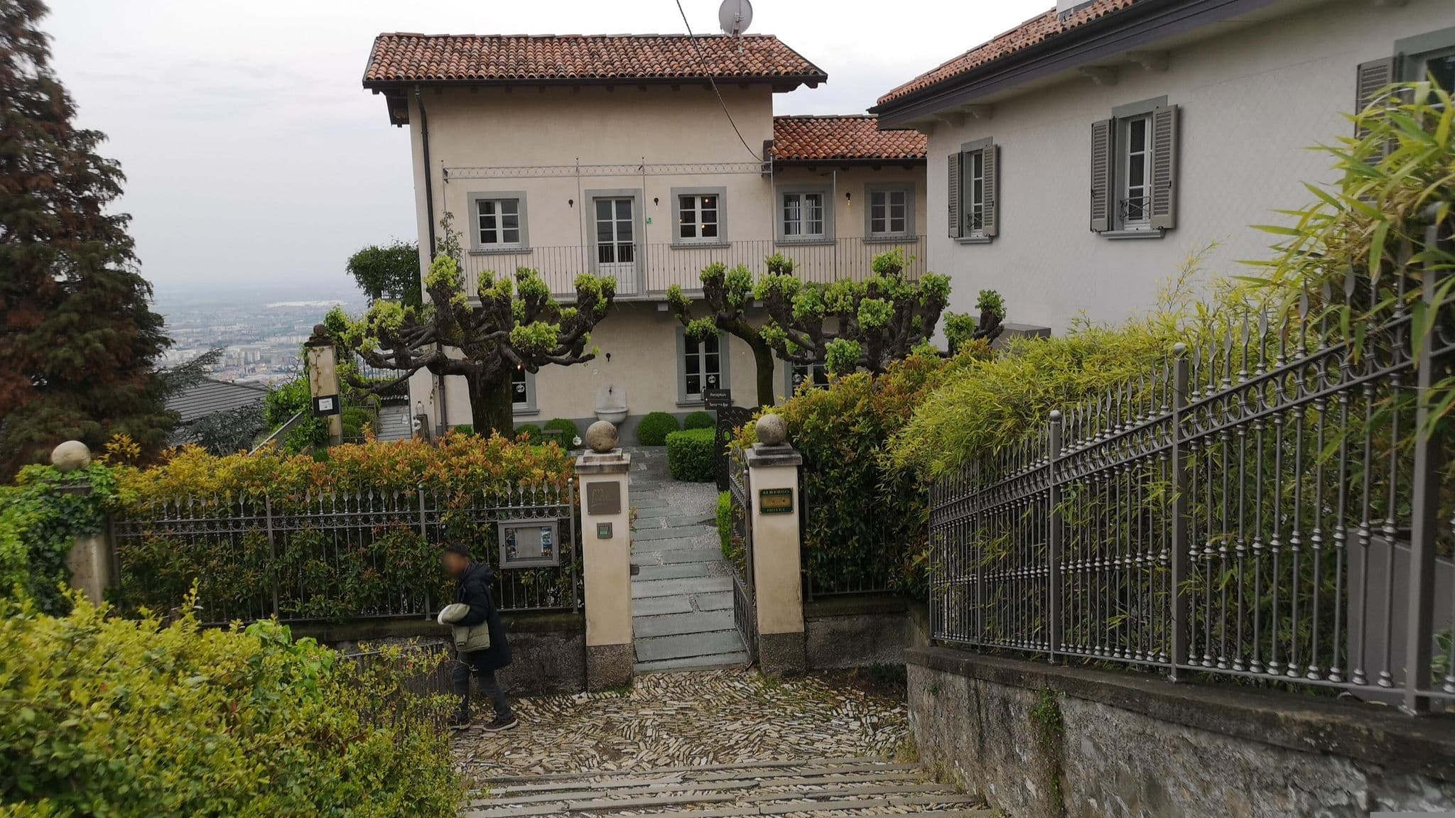 Street view near Relais San Vigilio al Castello, Bergamo
