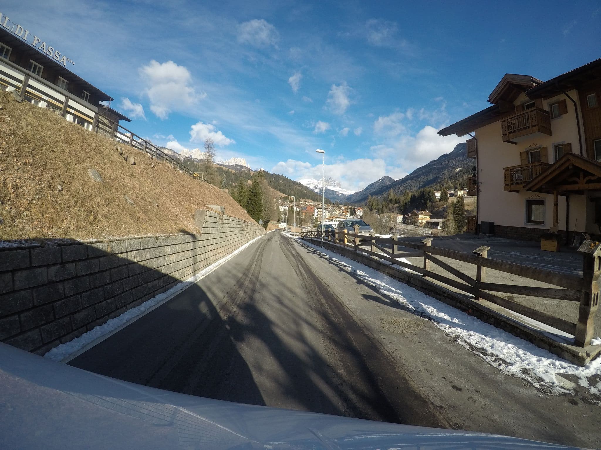 Street view near Hotel Miravalle, Moena — © chrisbeddow (CC BY-SA · Mapillary)