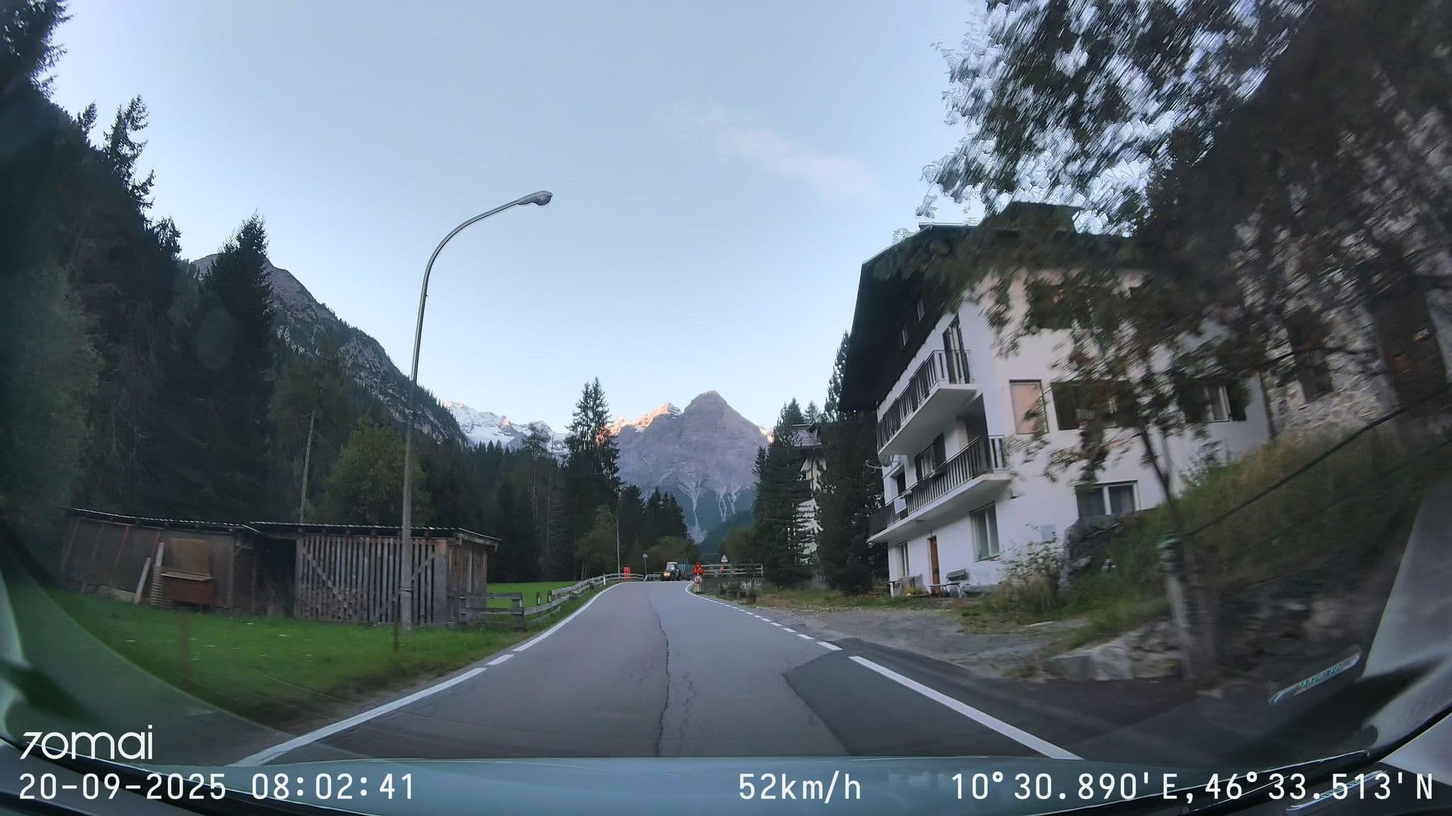 Street view near Pension Sailer, Prato Allo Stelvio — © doriel (CC BY-SA · Mapillary)