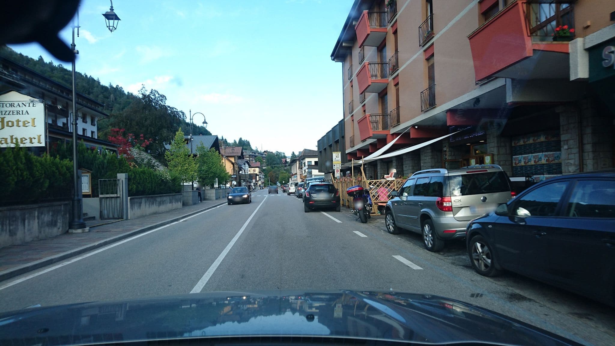 Street view near Hotel Haberl, Tarvisio — © voschix (CC BY-SA · Mapillary)
