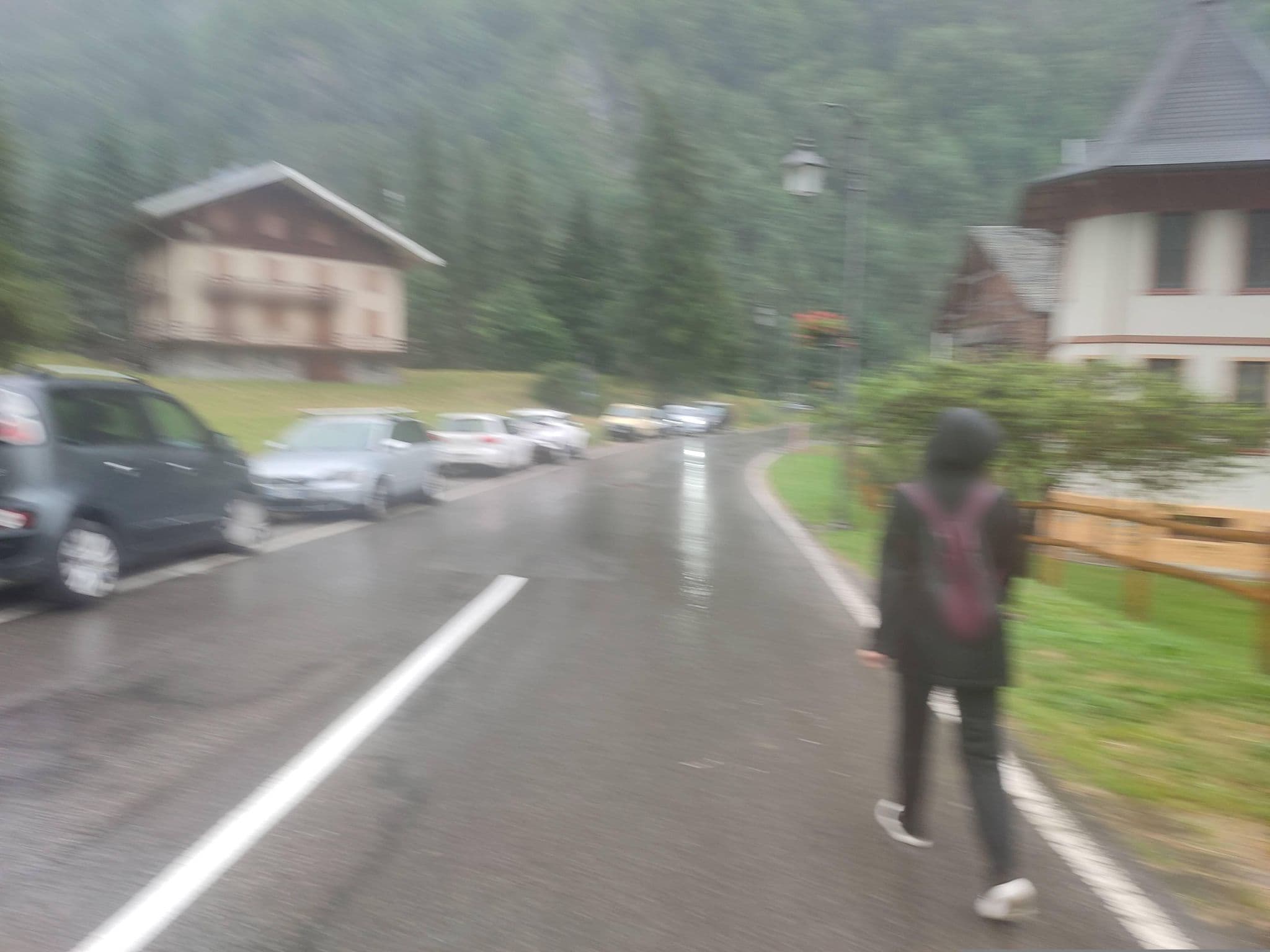 Street view near L'Aria di Casa, Ayas