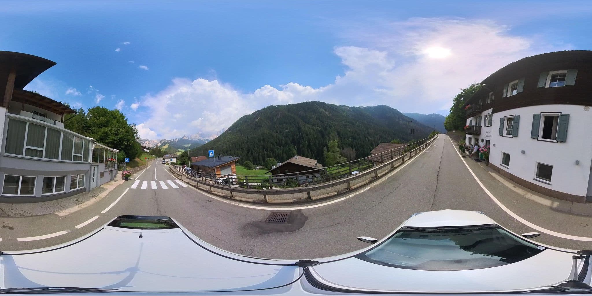 Street view near Gasthof Edelweiss, Nova Levante — © osmplus_org (CC BY-SA · Mapillary)