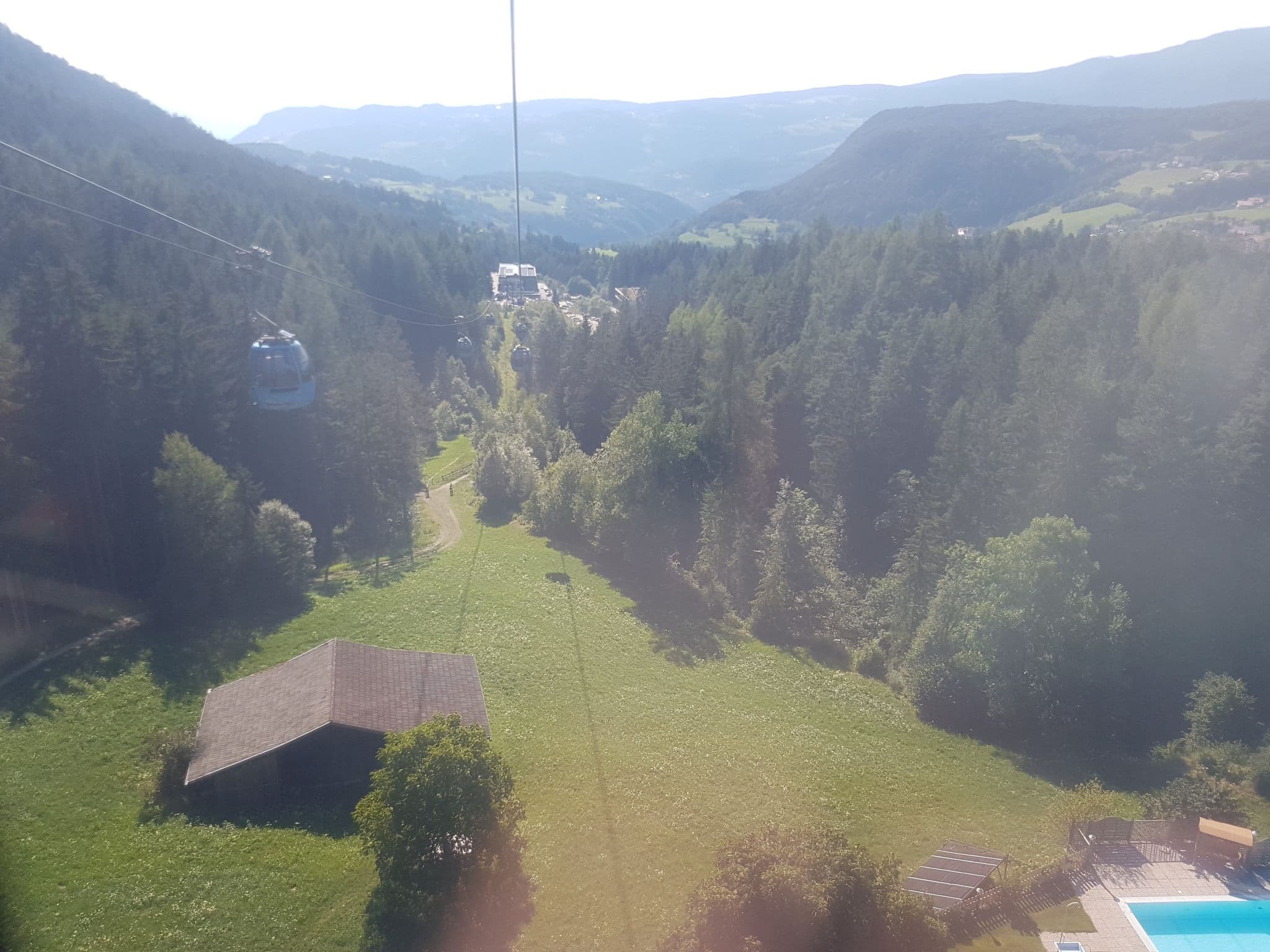 Street view near Pension Profanter, Siusi