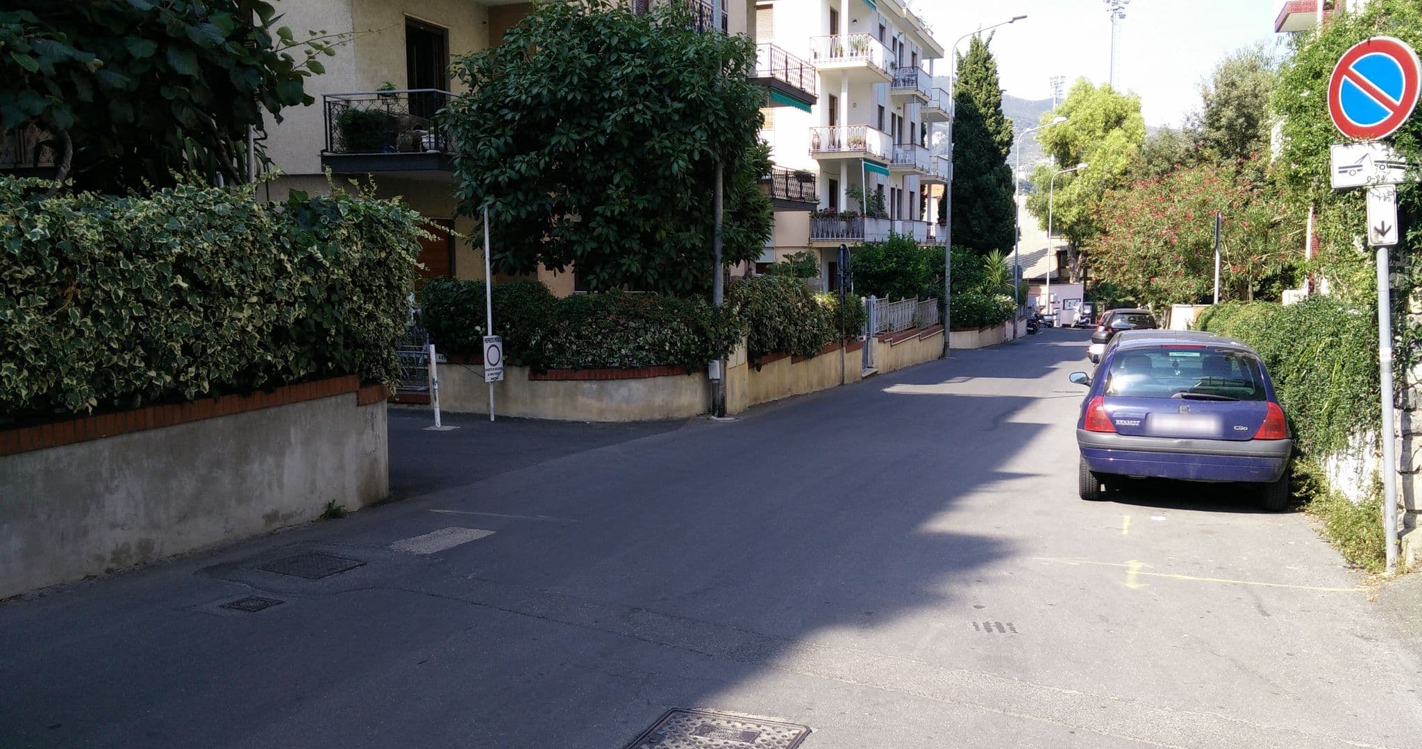 Street view near Hotel Garden, Alassio — © eppesuig (CC BY-SA · Mapillary)