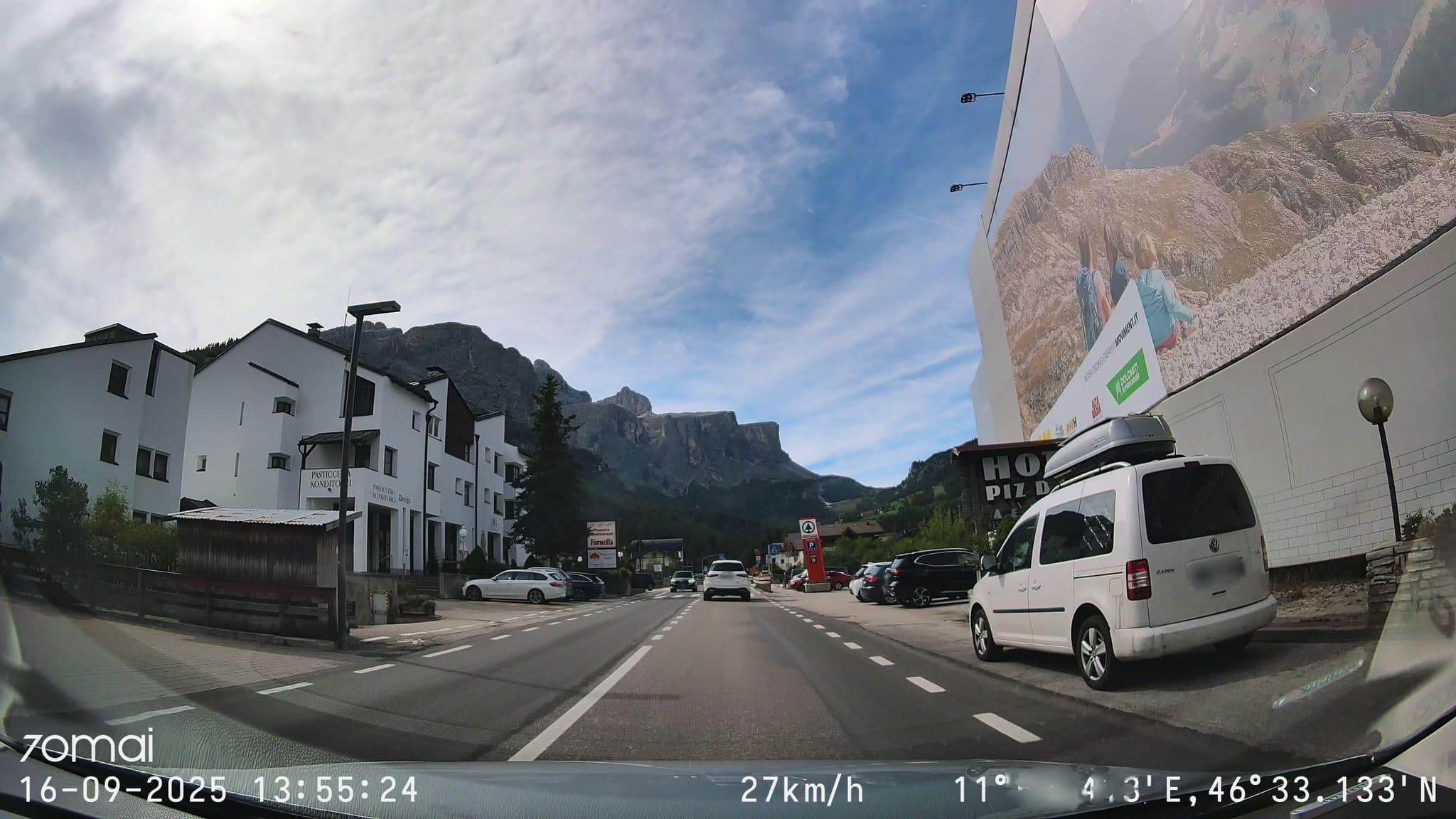 Street view near Villa Linda, Selva