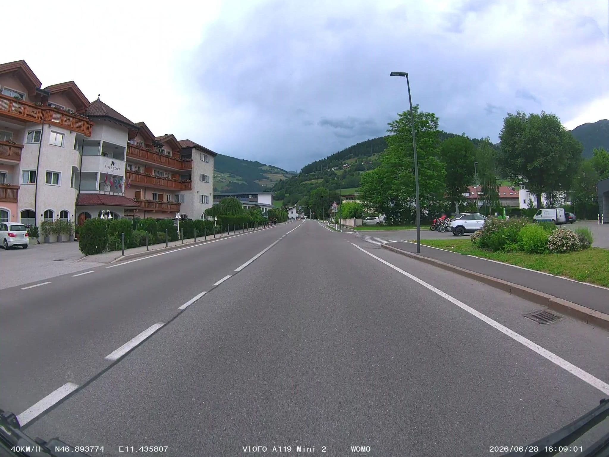 Street view near Hotel Rosskopf, Vipiteno — © soulcover (CC BY-SA · Mapillary)