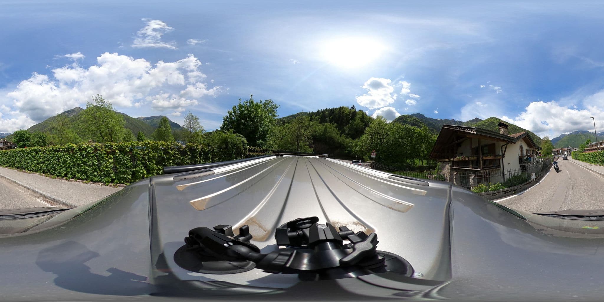Street view near Camping Al Lago, Molina di Ledro