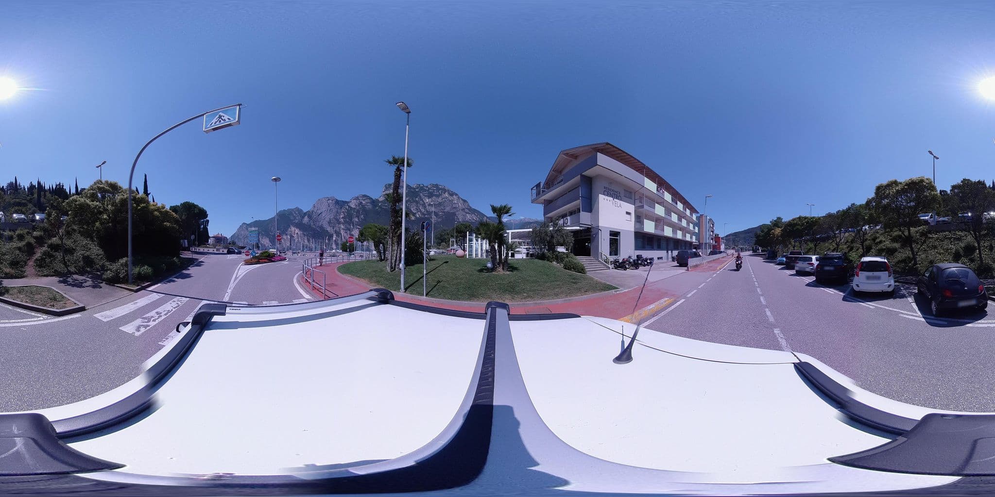 Street view near Camping Garda, Riva del Garda