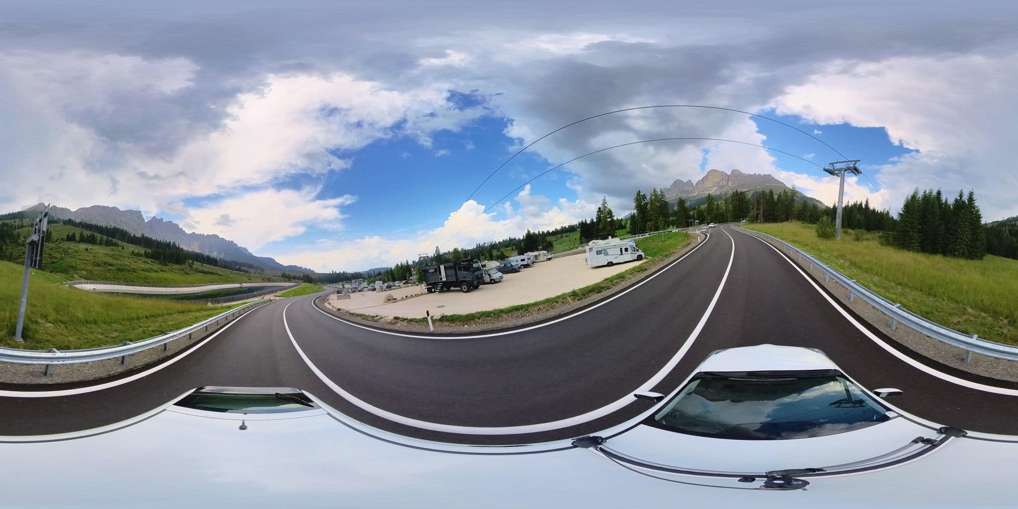 Street view near Paolina Camper Park, Nova Levante — © osmplus_org (CC BY-SA · Mapillary)