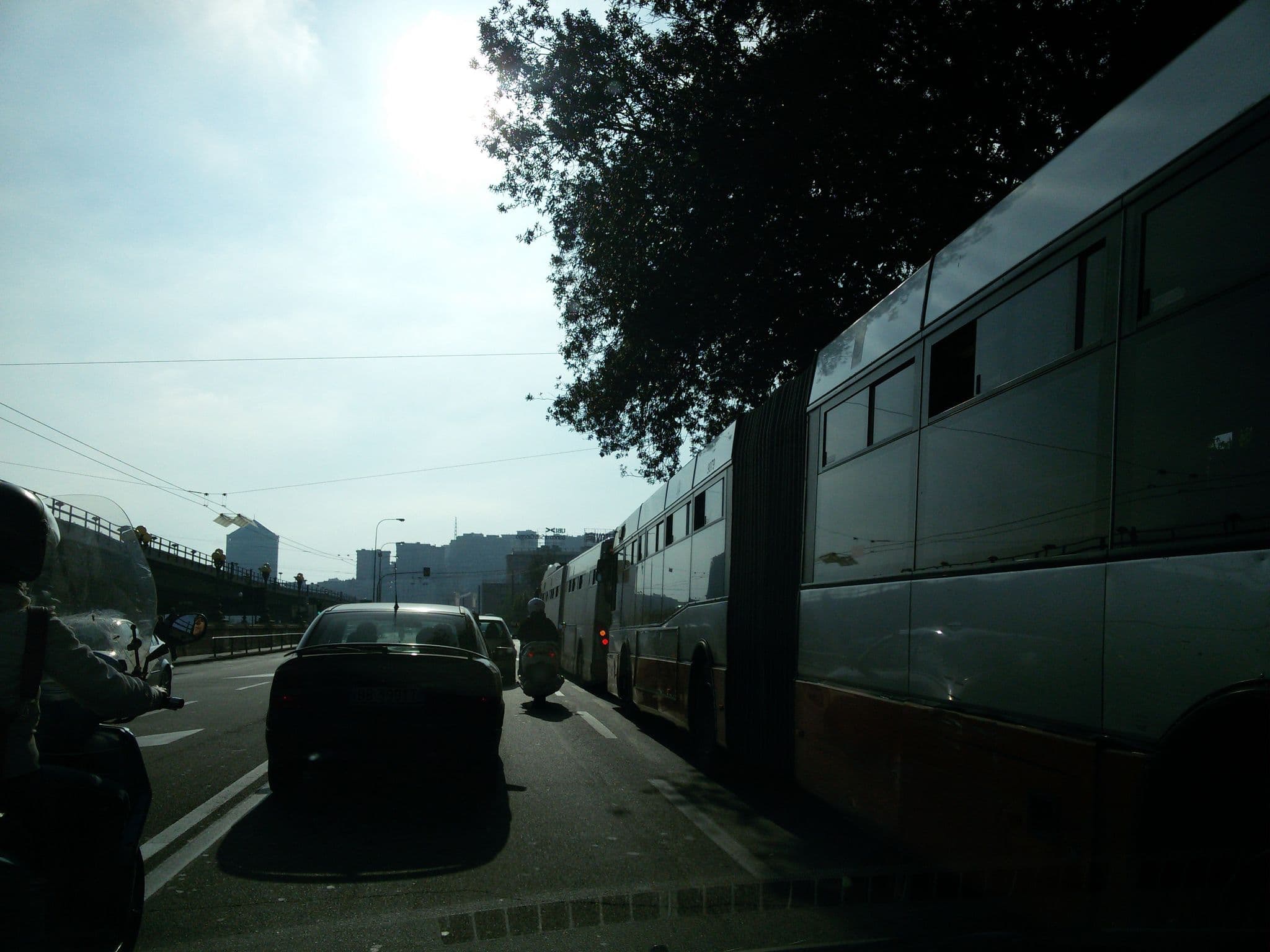 Street view near Galles, Genoa