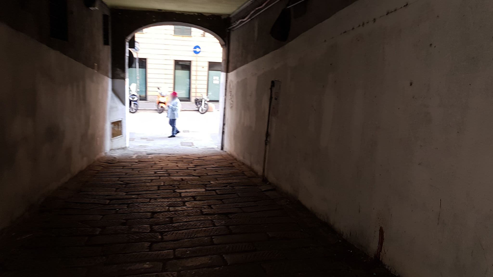 Street view near Vittoria, Genoa