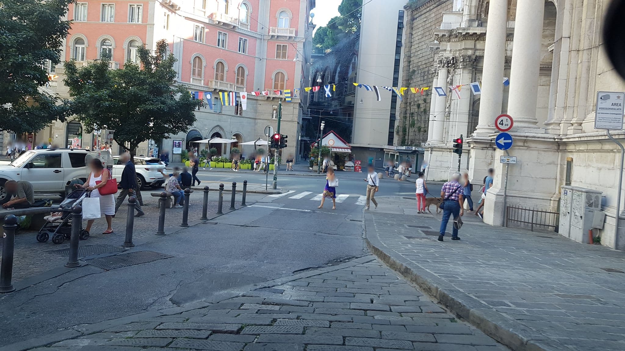 Street view near Hotel Genova Liberty, Genoa — © ale_zena_it (CC BY-SA · Mapillary)