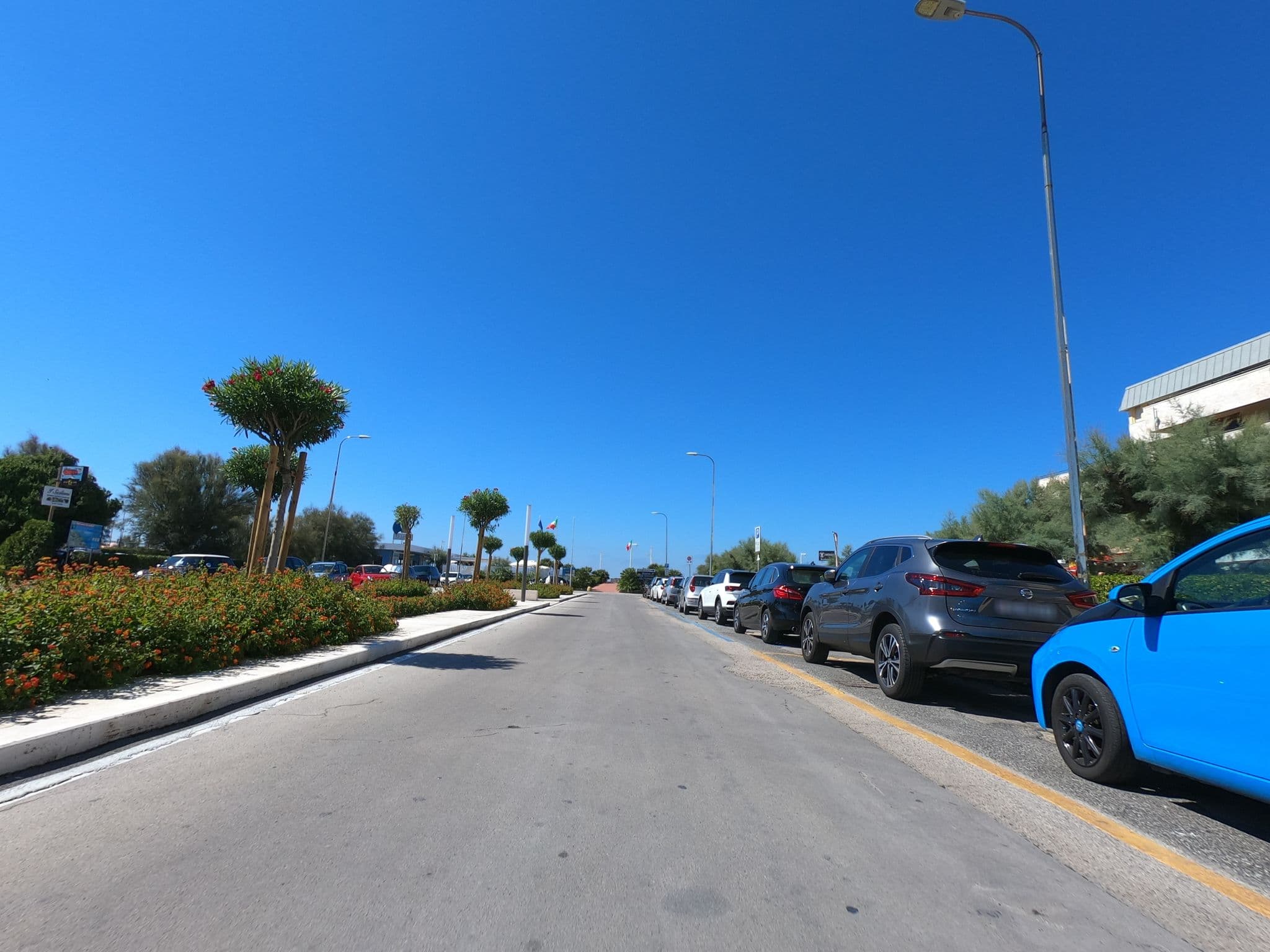 Street view near Grand Hotel Continental, Tirrenia — © momix (CC BY-SA · Mapillary)