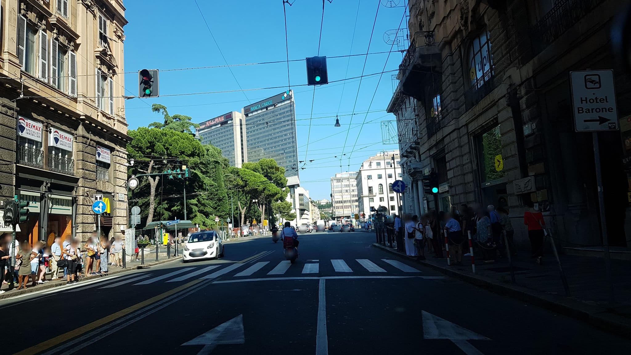 Street view near Barone, Genoa