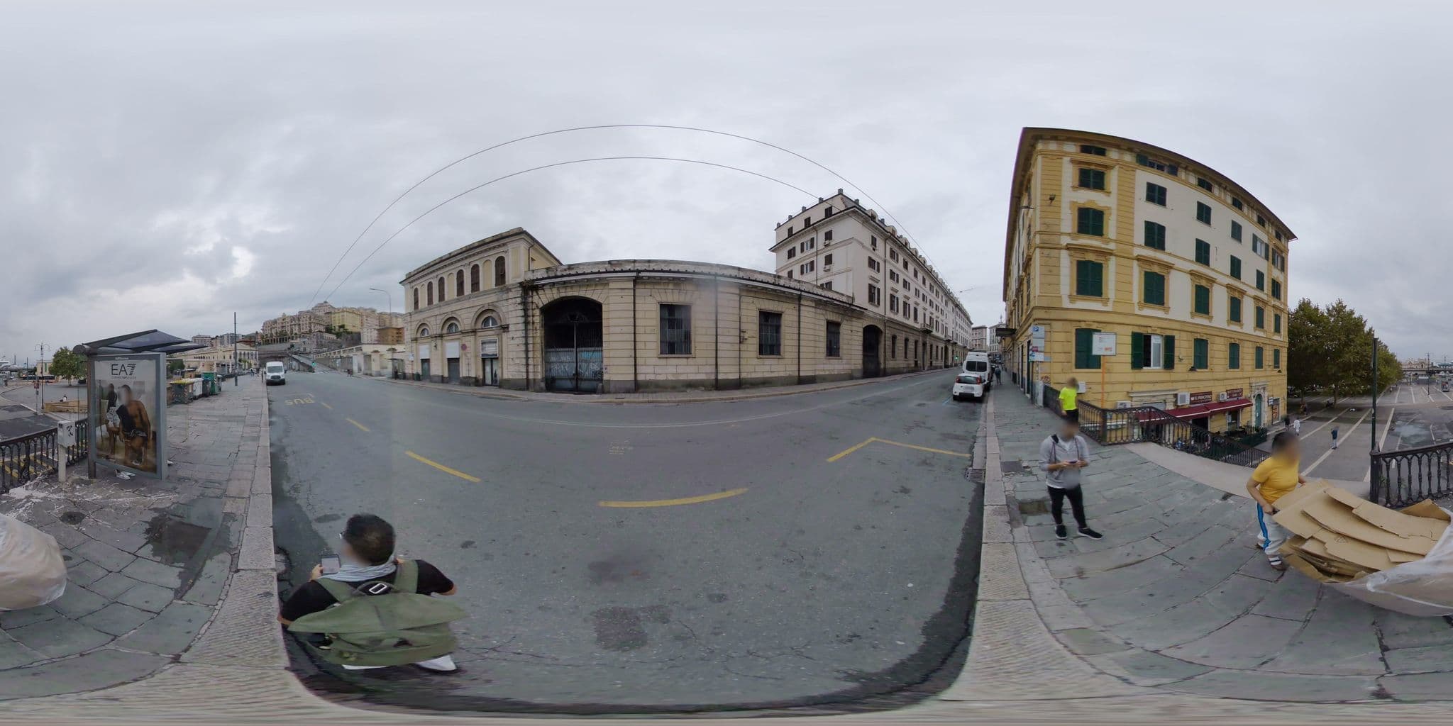 Street view near Principe, Genoa