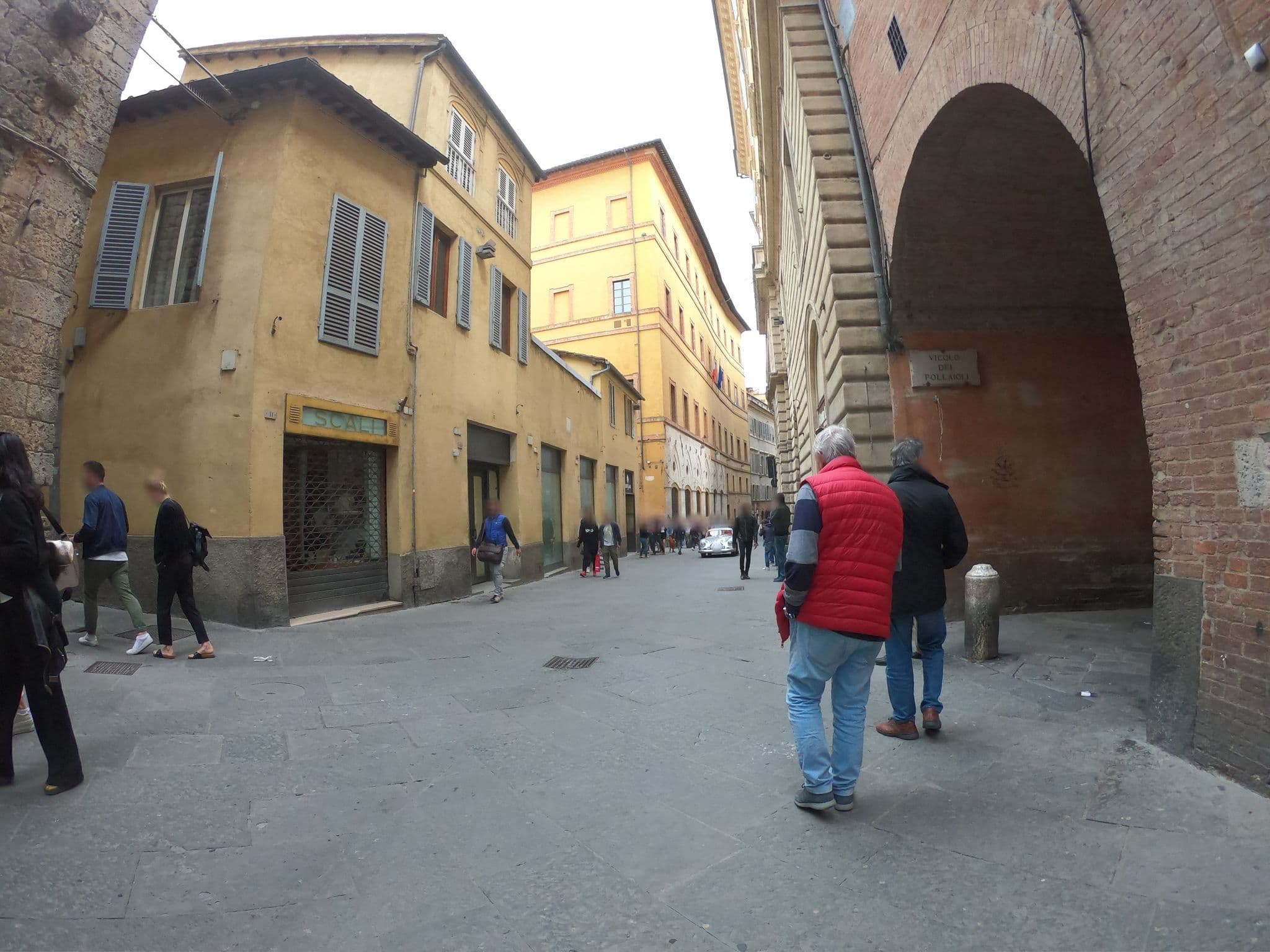 Street view near Piccolo Hotel Etruria, Siena