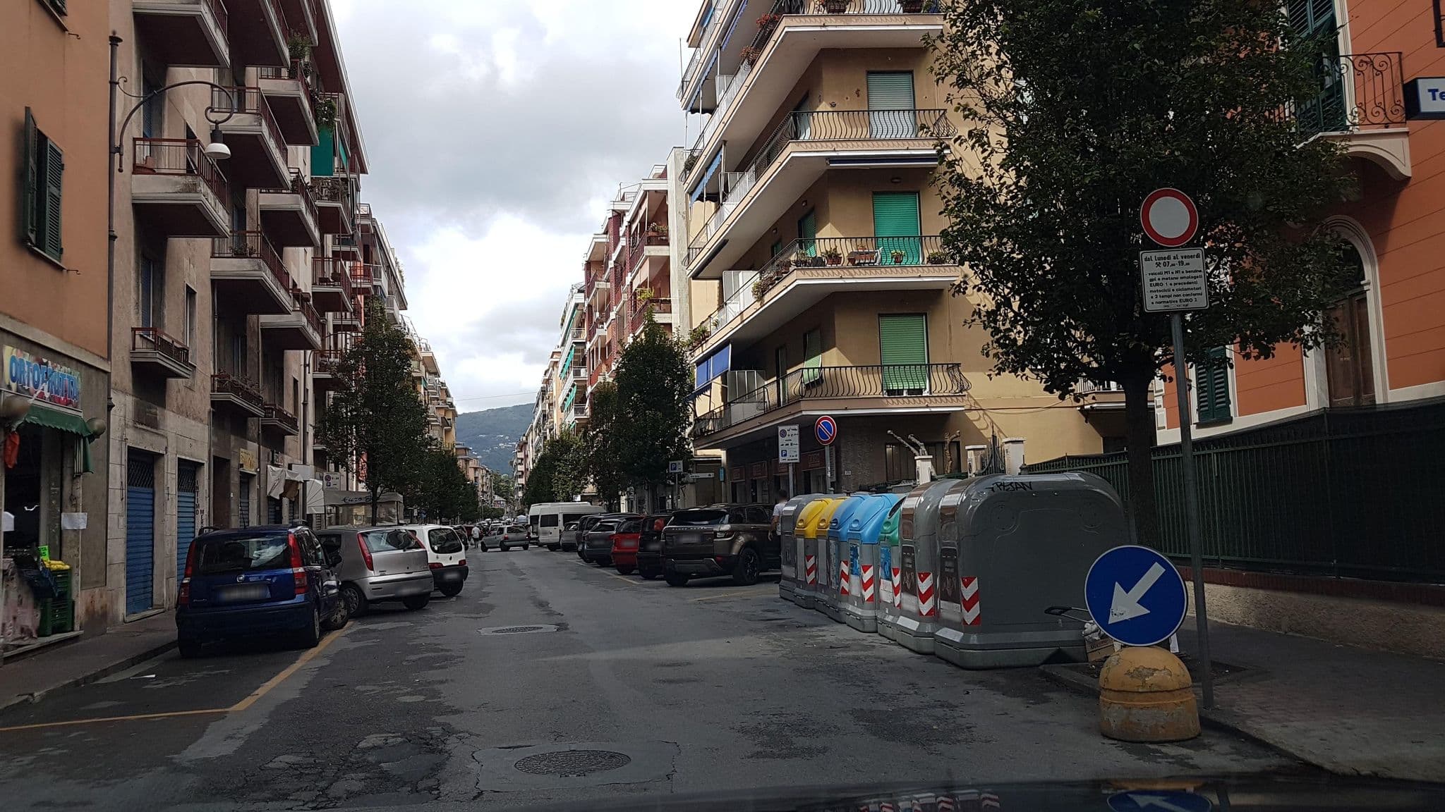 Street view near Hotel Il Gatto, Rapallo — © jopparn (CC BY-SA · Mapillary)