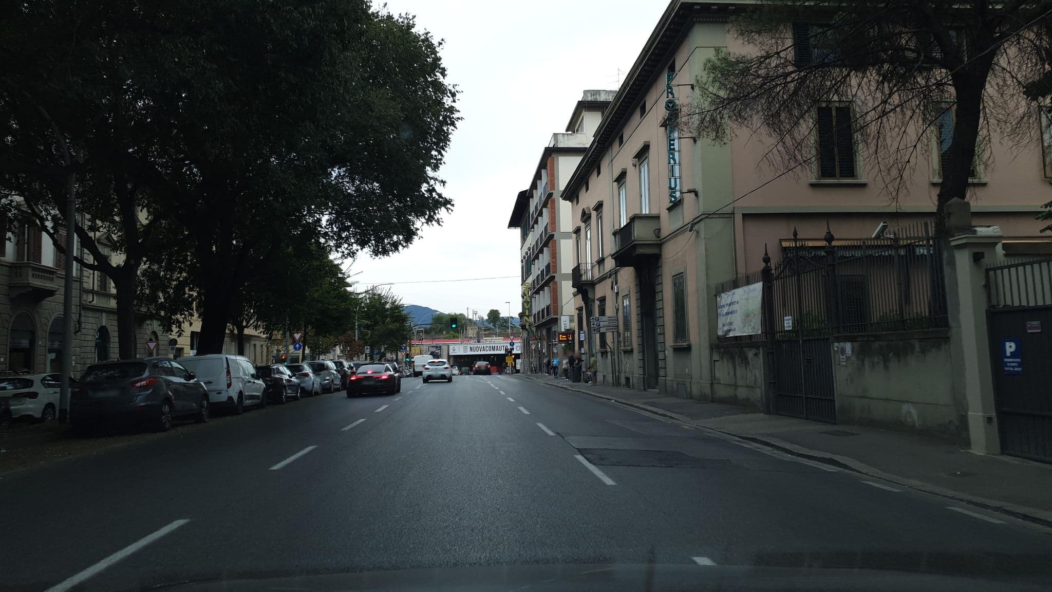 Street view near Hotel Golf, Florence
