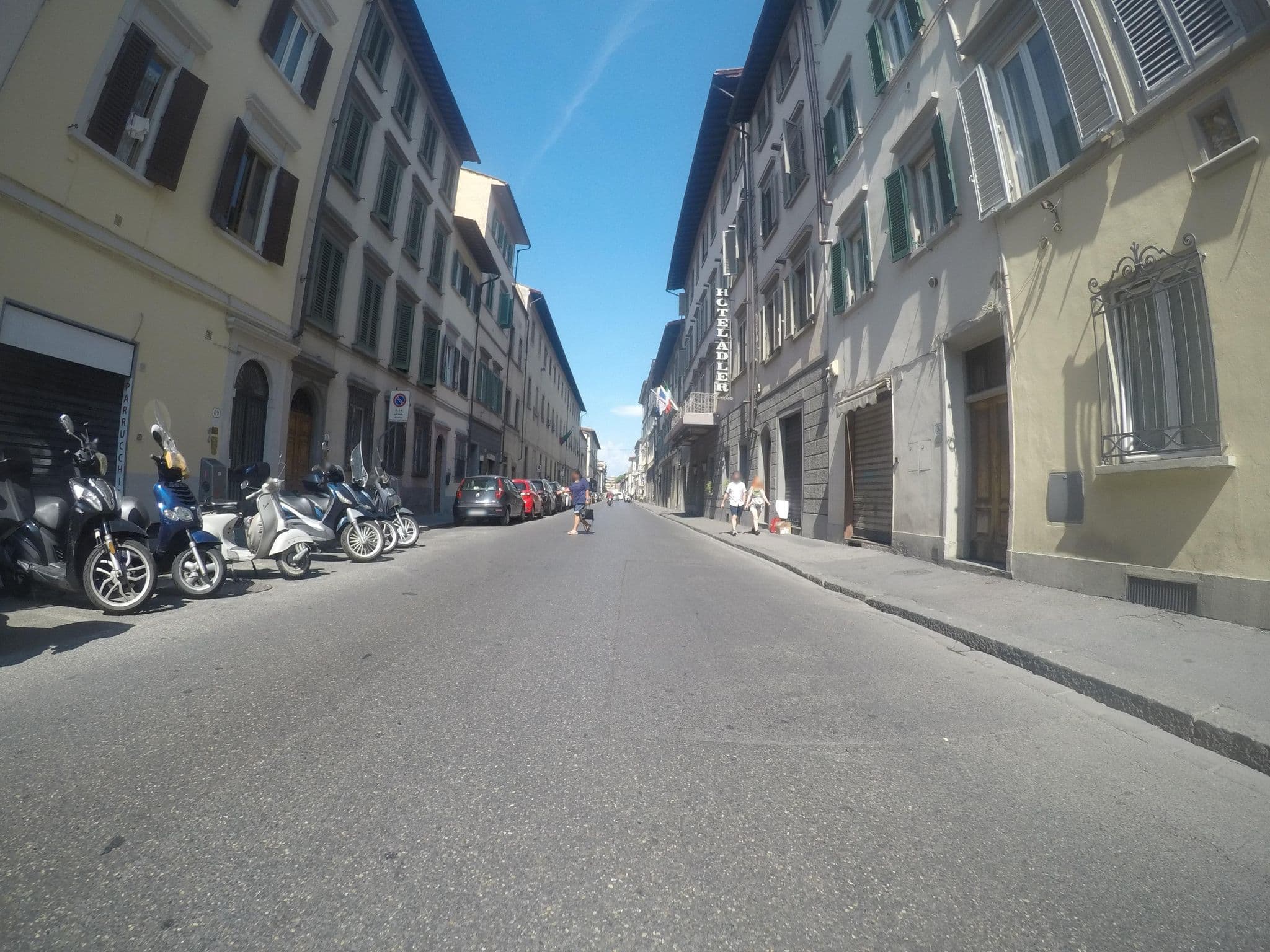 Street view near Adler Cavalieri, Florence