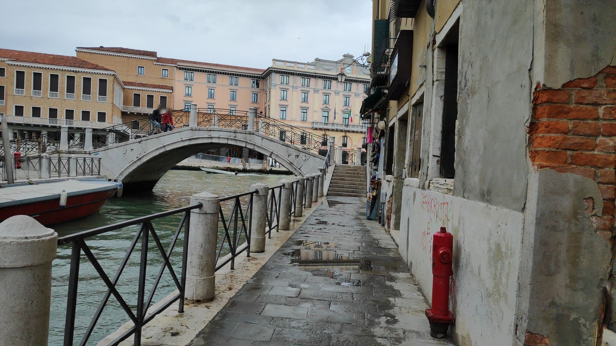 Street view near Hotel Gardena, Venice