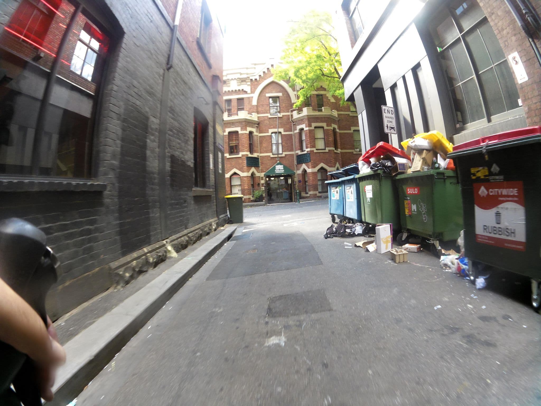 Street view near Hotel Ovolo, Melbourne City Centre — © skillsy (CC BY-SA · Mapillary)