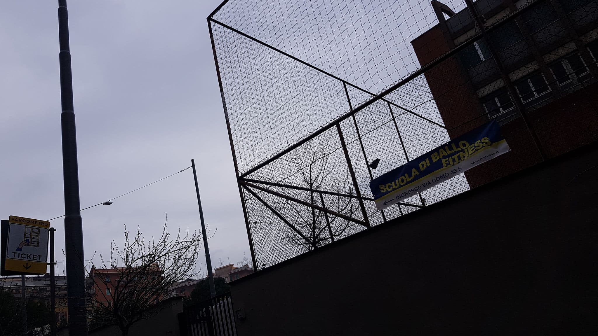 Street view near Aedes Placida, Esquilino — © ale_zena_it (CC BY-SA · Mapillary)