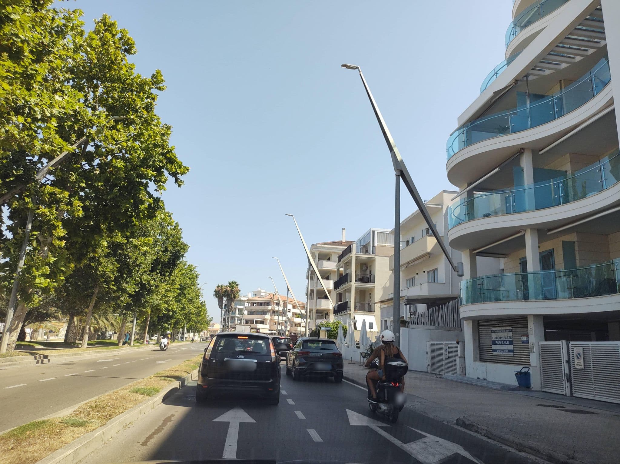Street view near Il Gabbiano, Alghero