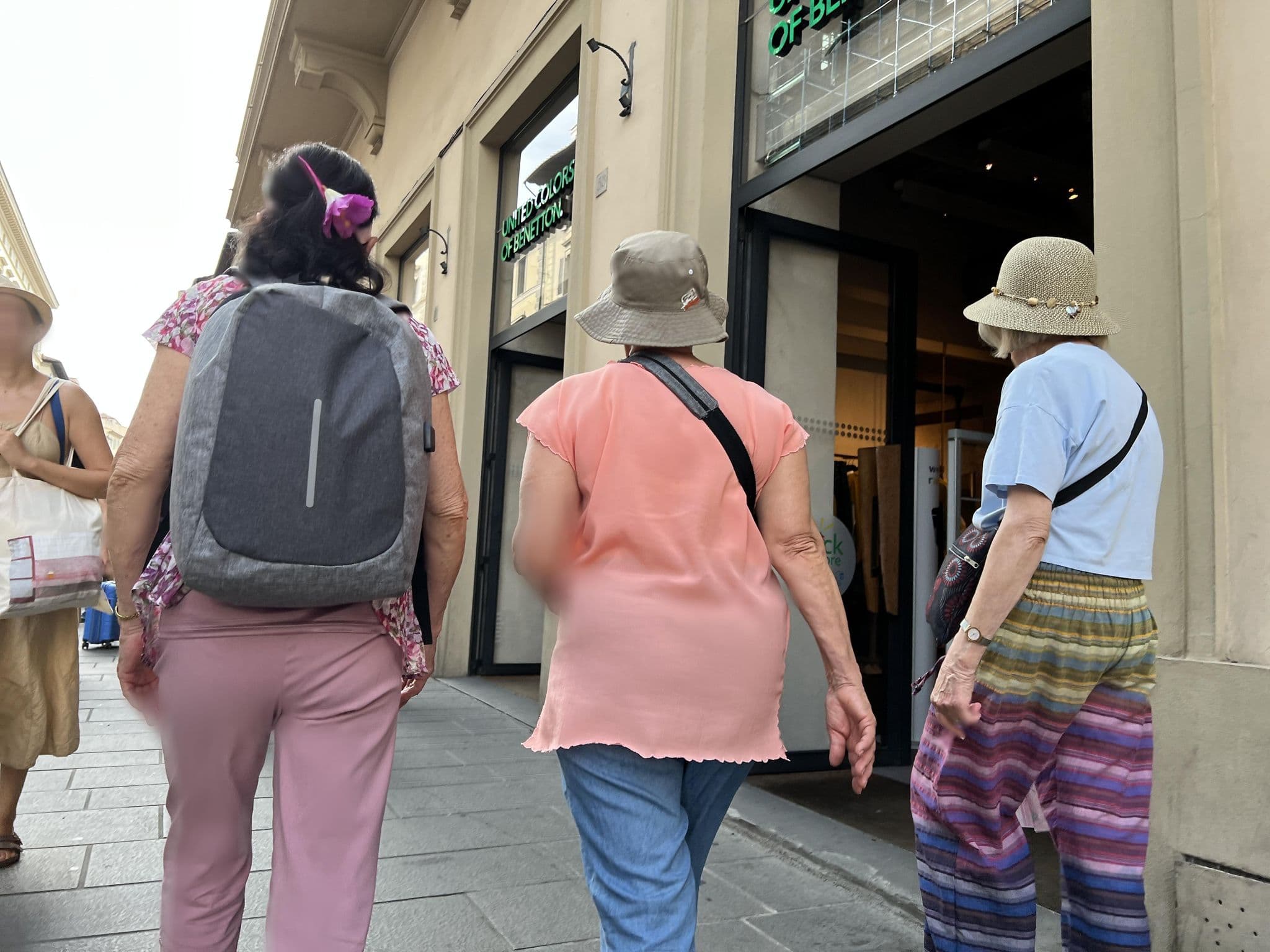 Street view near Hotel Cerretani, Florence